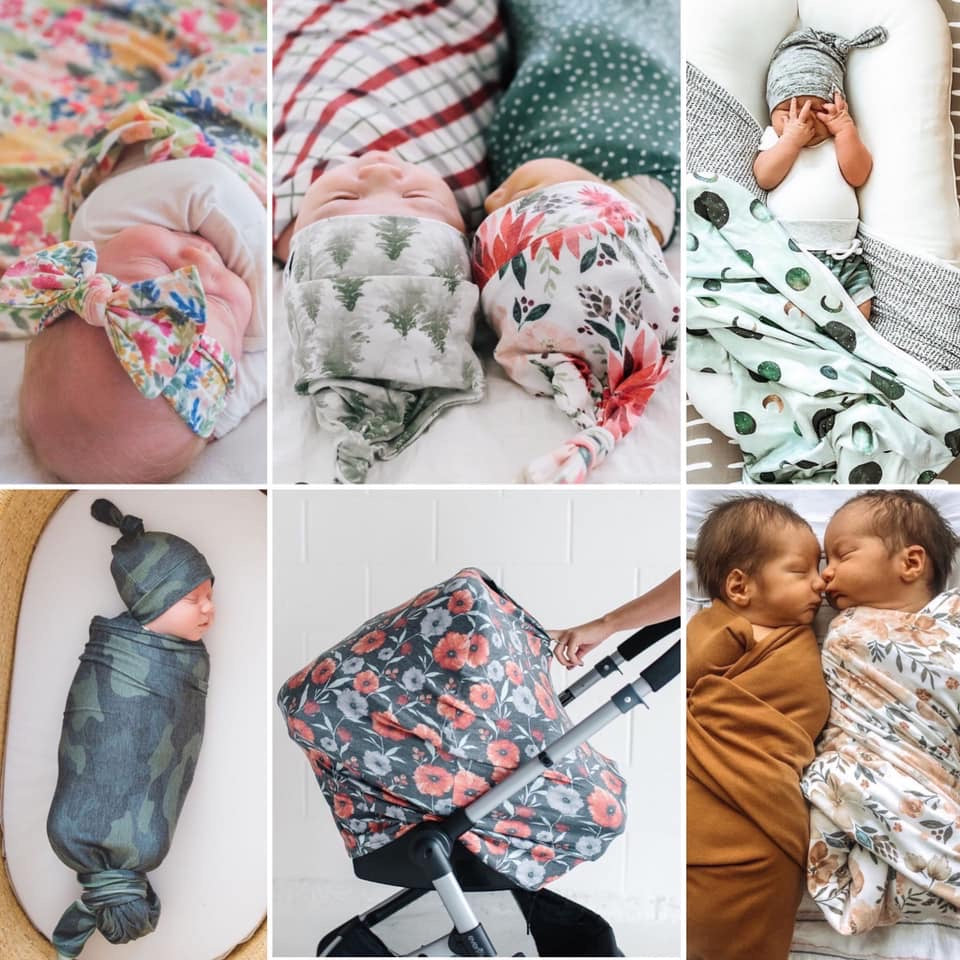 Swaddle Blankets & Matching Accessories