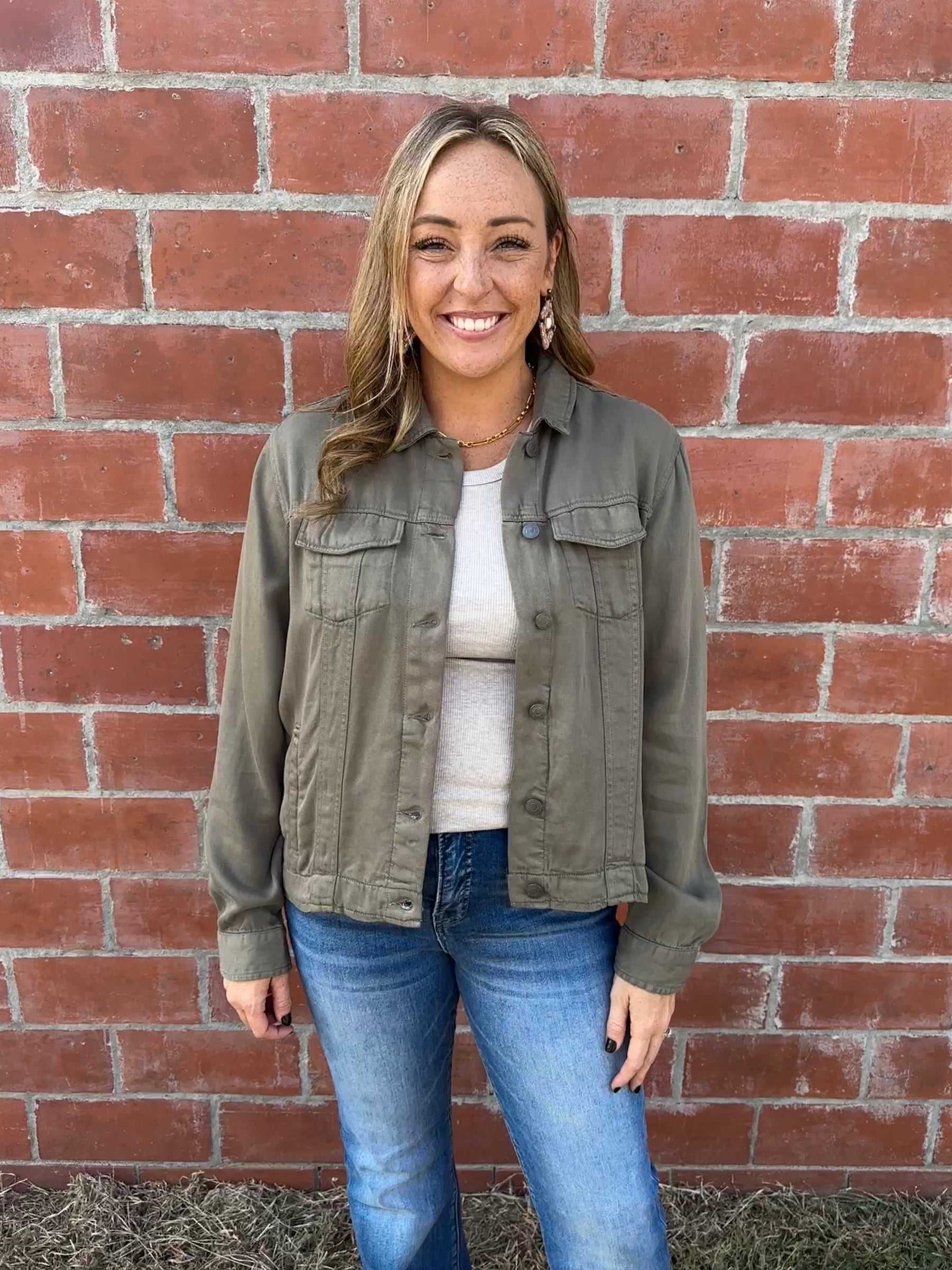 Jackie Jacket - Olive