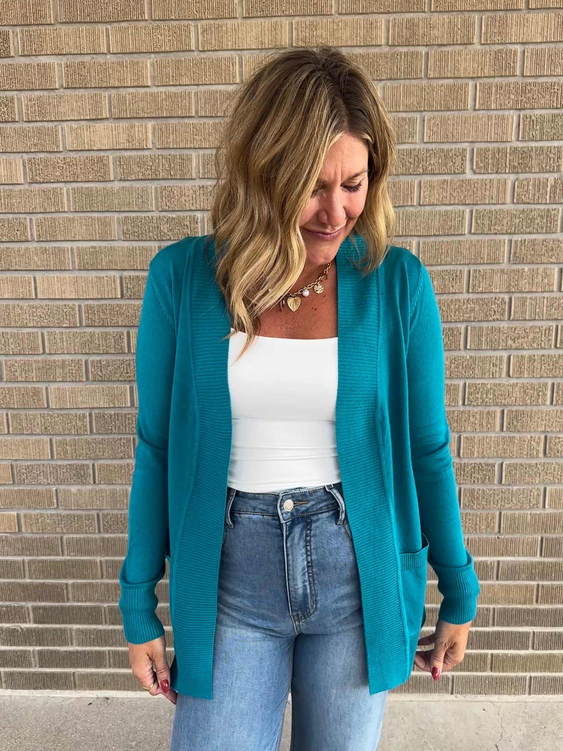 OG Rooted Cardigan - Dark Green