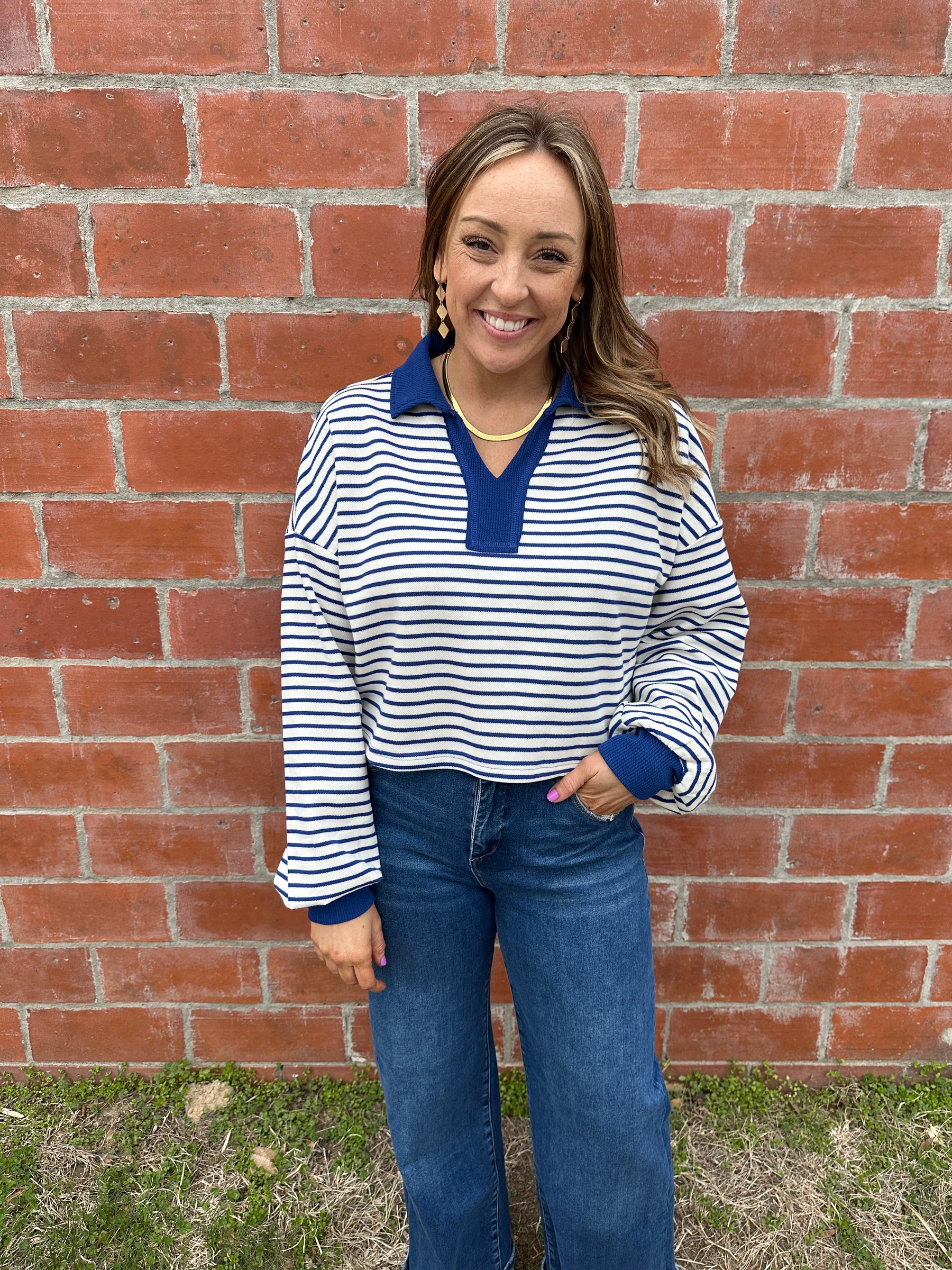 Royal Blue Pullover