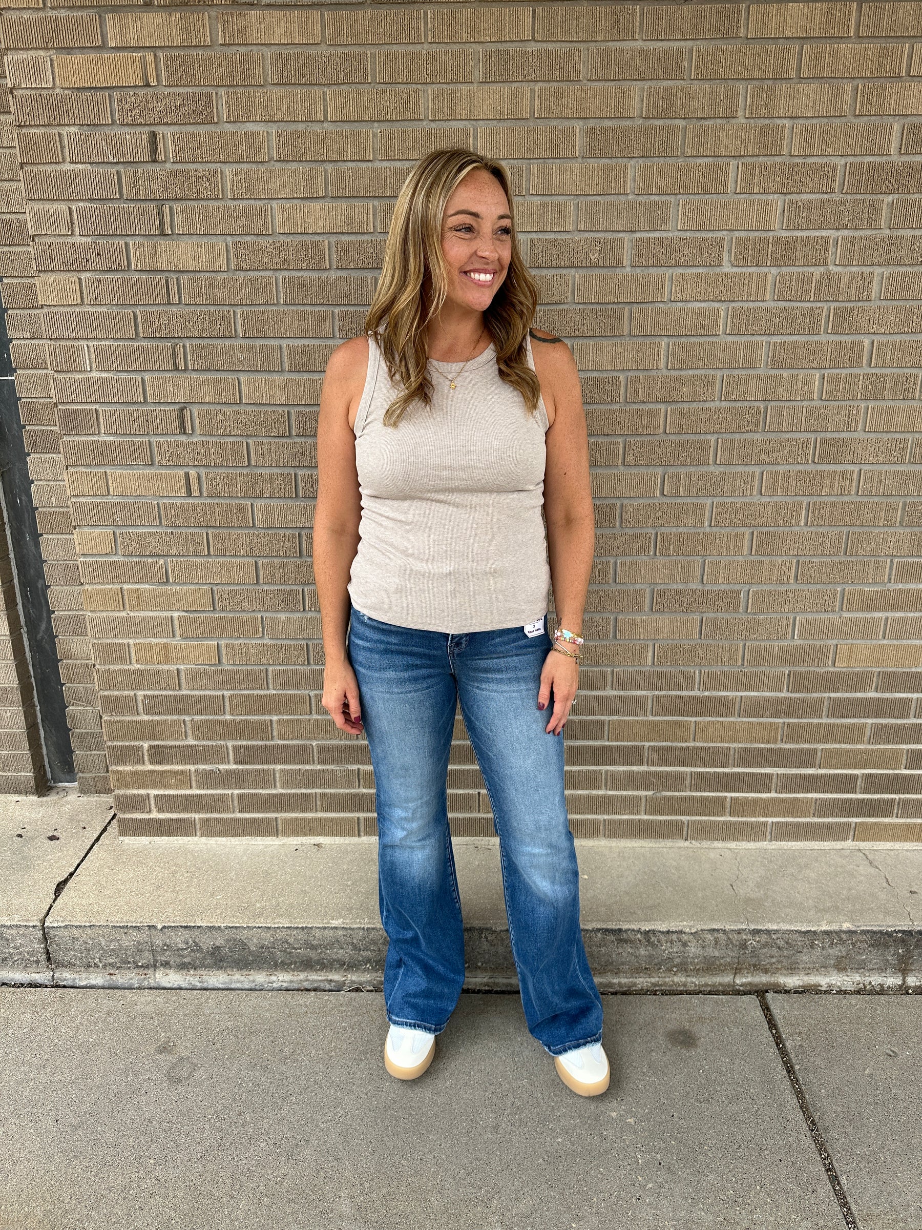 Edlin Tank - Taupe