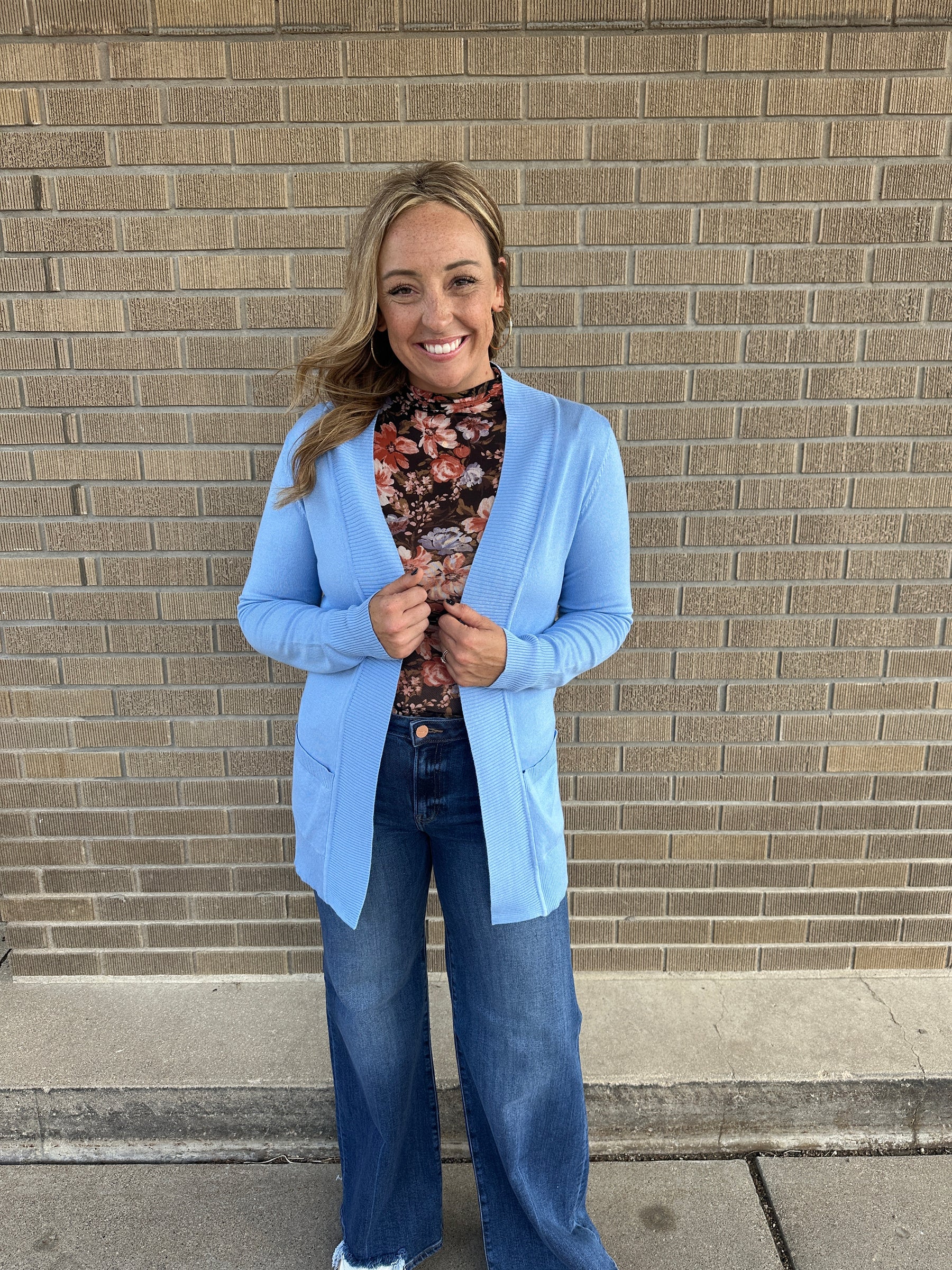 OG Rooted Cardigan - Blue