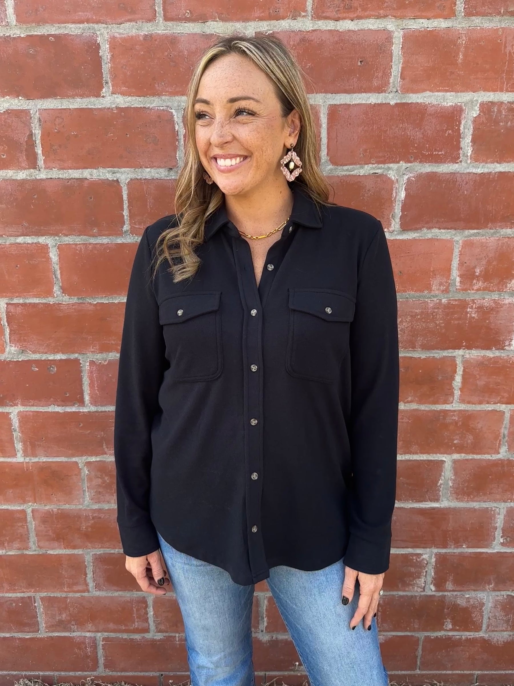 Lewis Top - Black