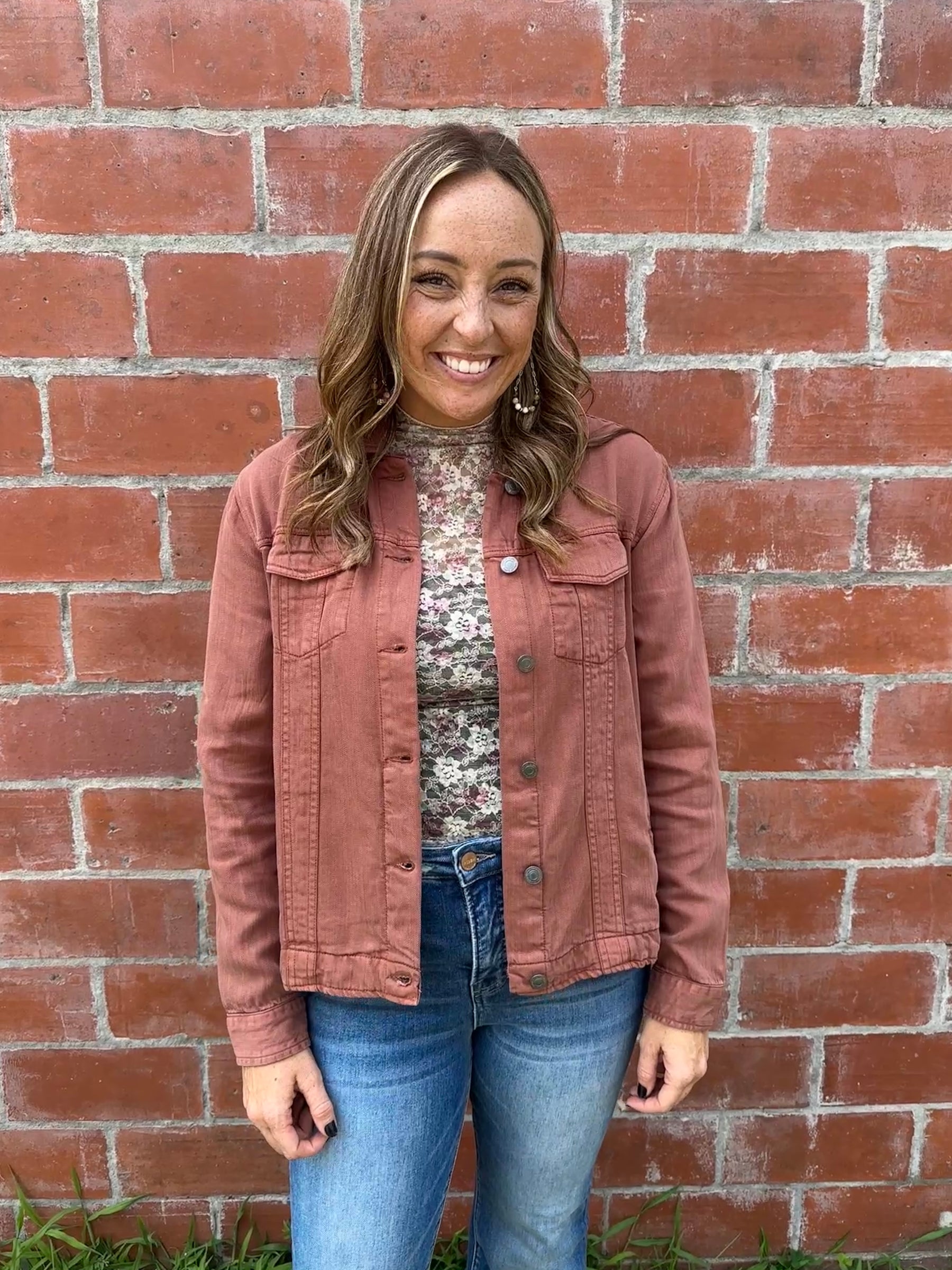 Jackie Jacket - Rustic Brown