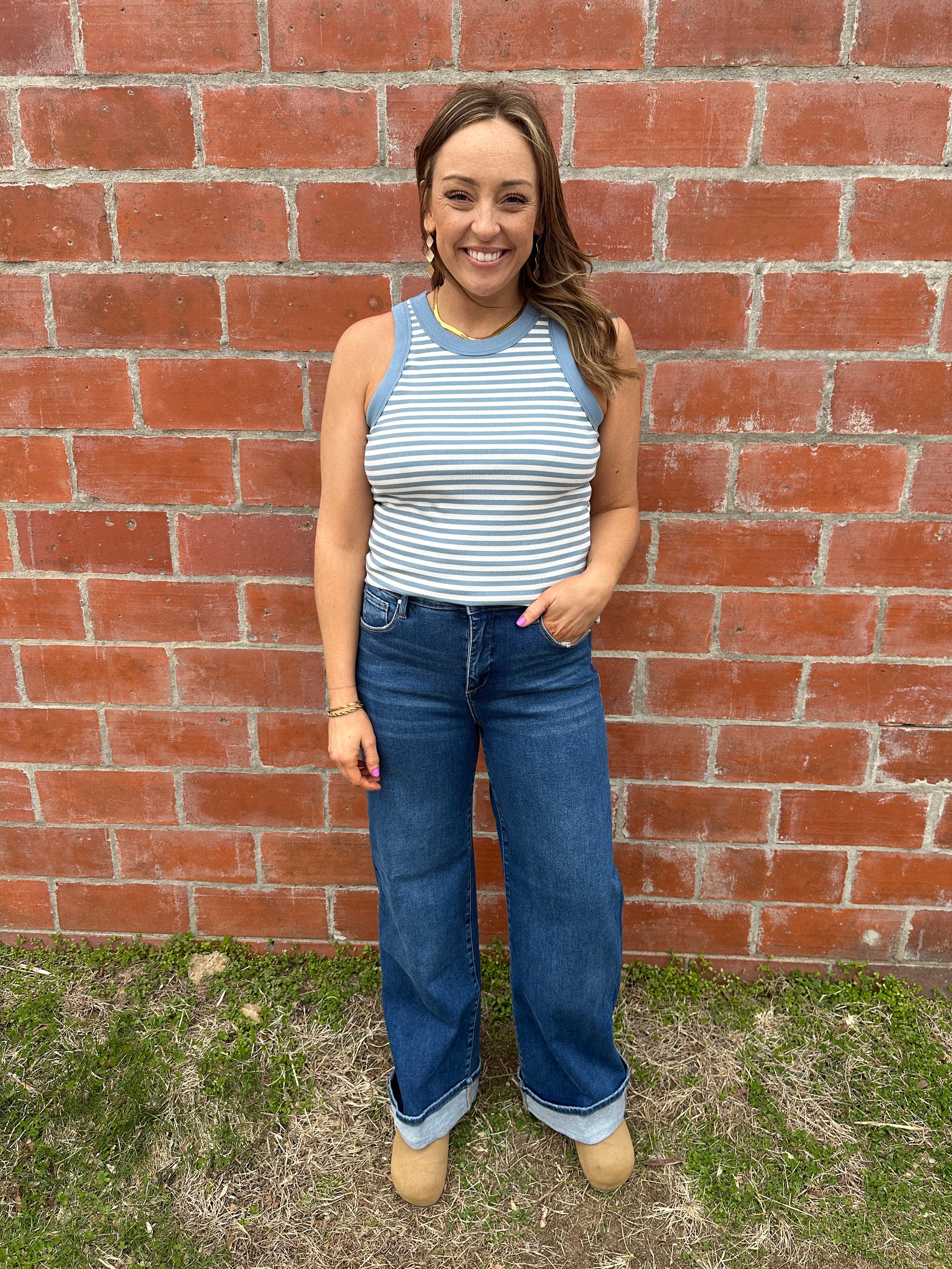 That One Stripe Tank