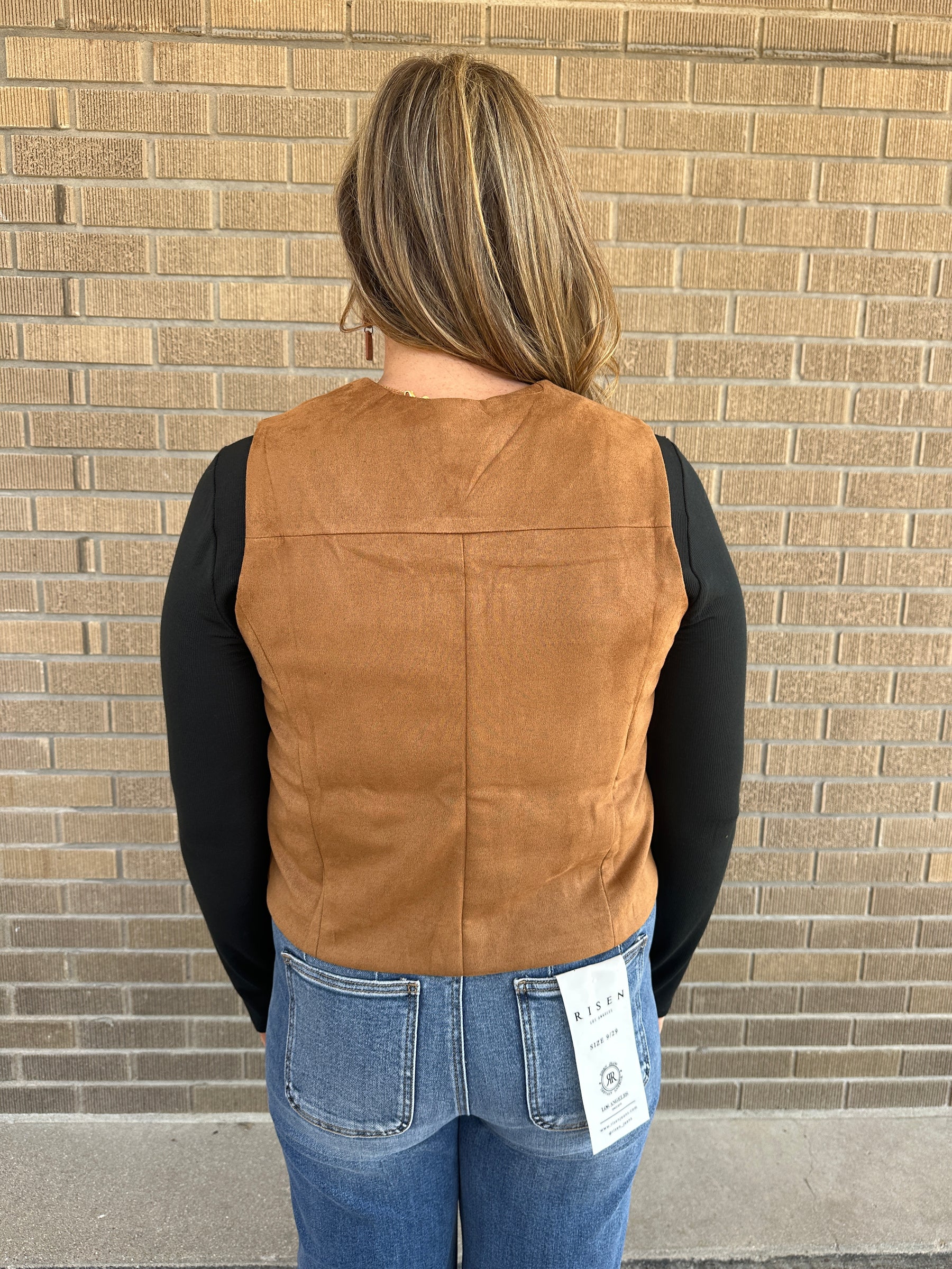Silky Soft Camel Vest