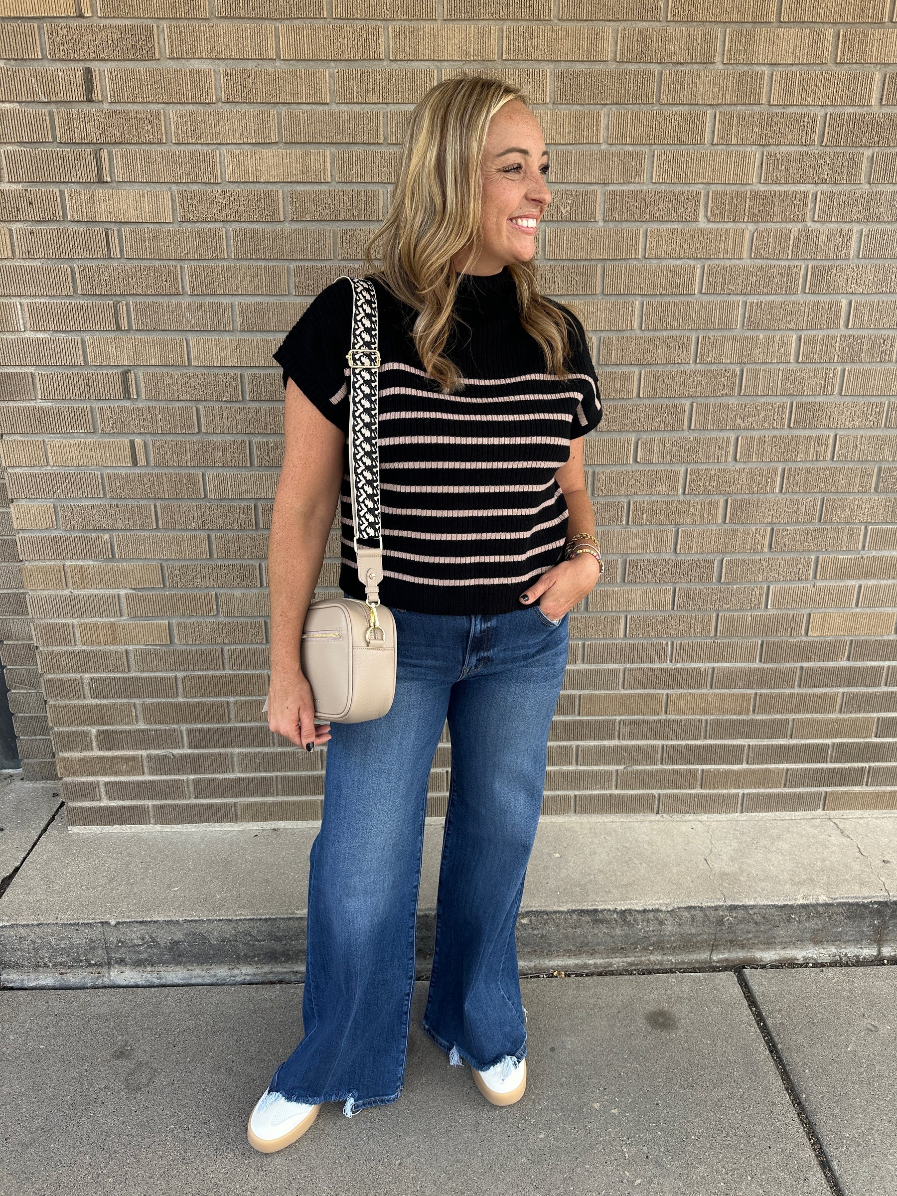 Neutrals Stripe Sweater