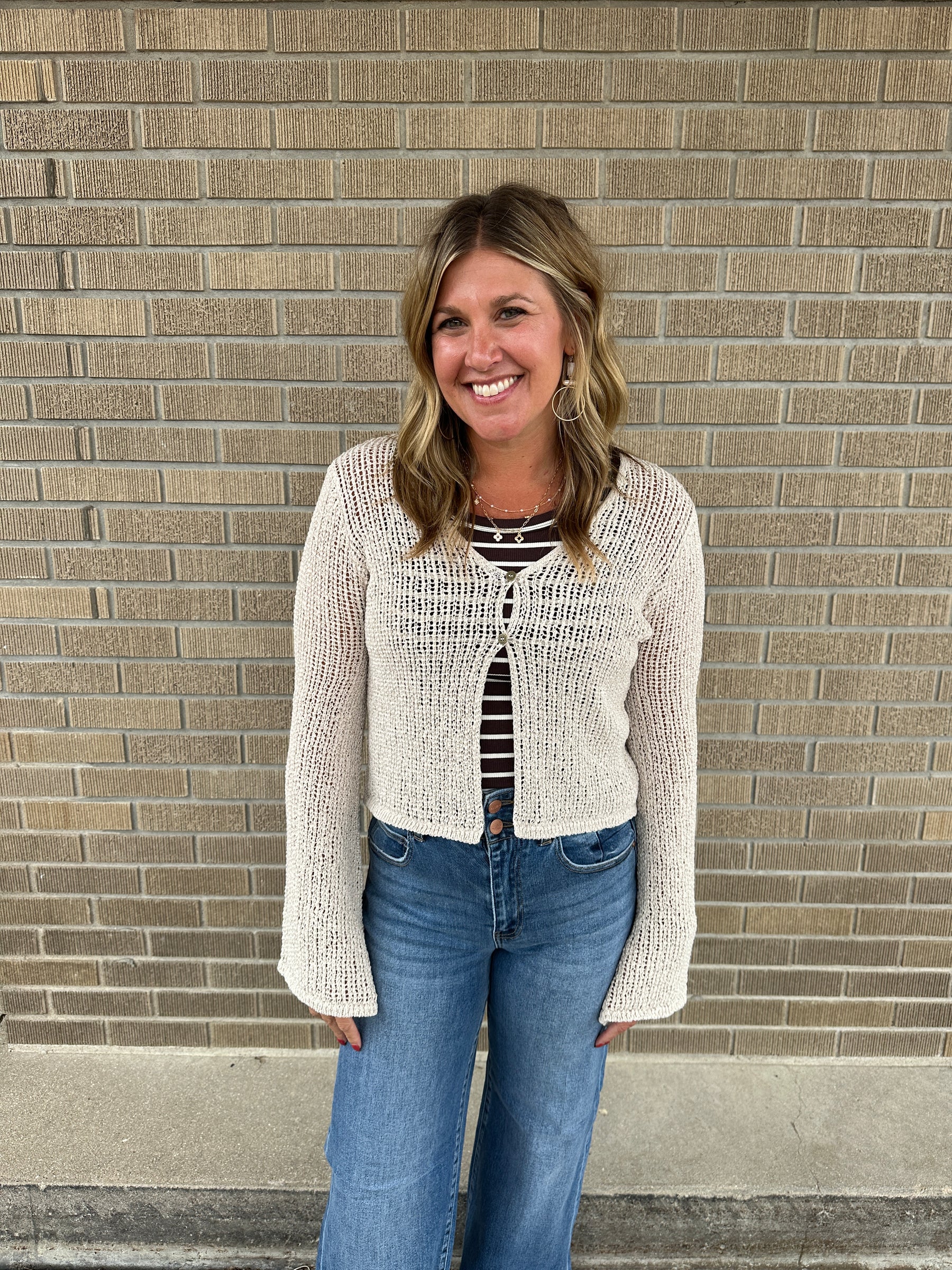 Sweetest Crochet Cardigan