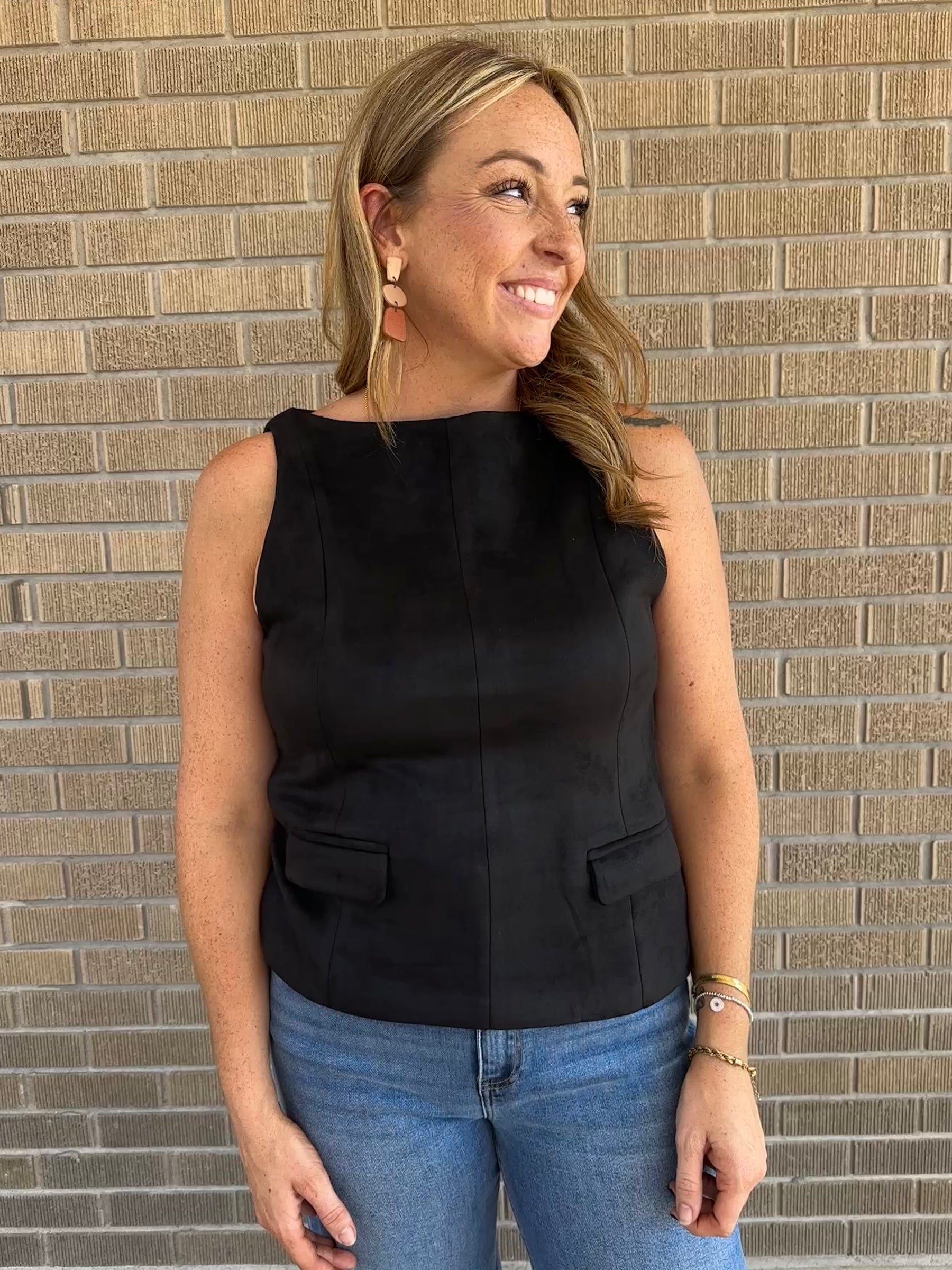 Silky Soft Black Top