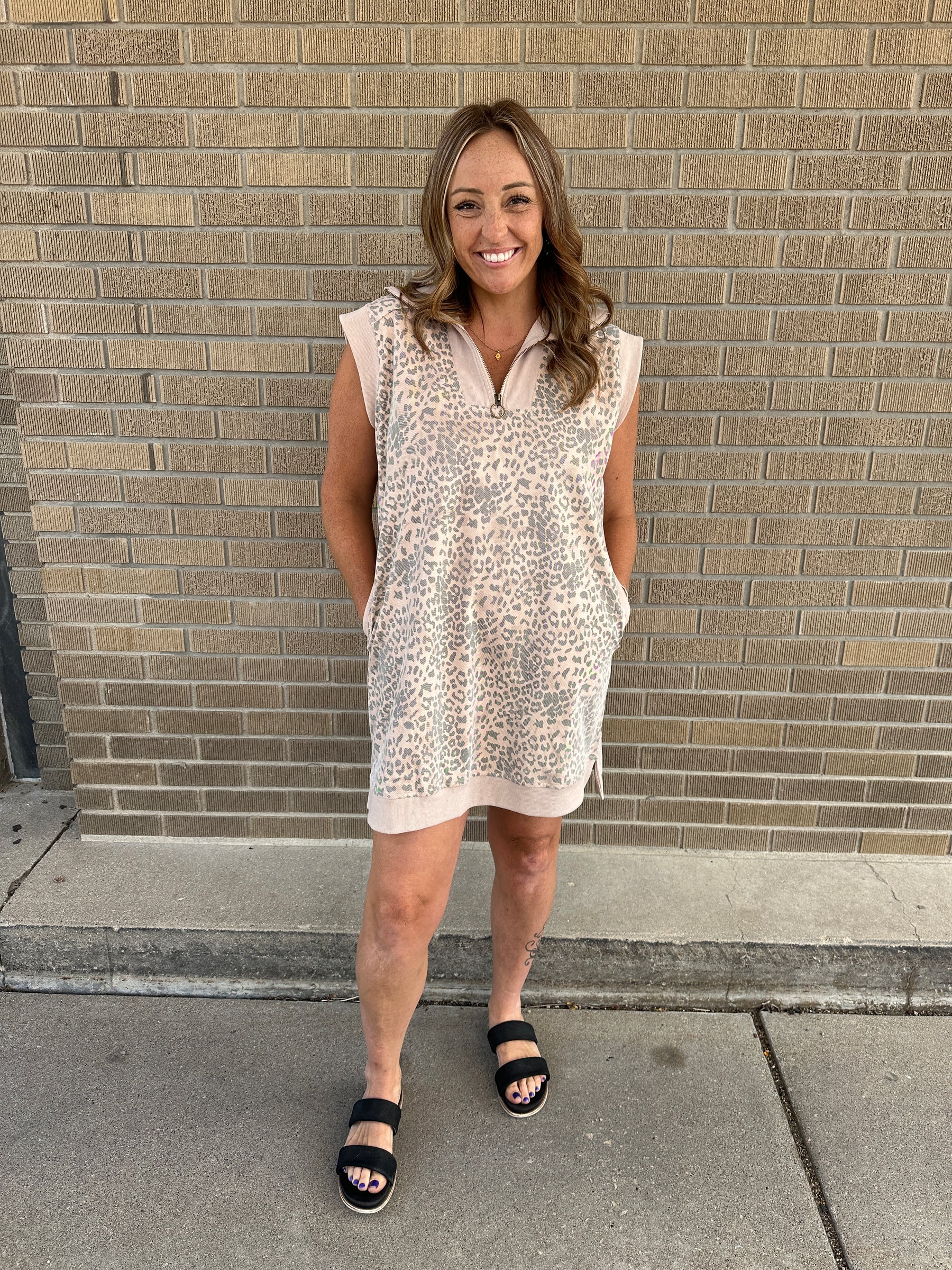 Lil Leopard Dress
