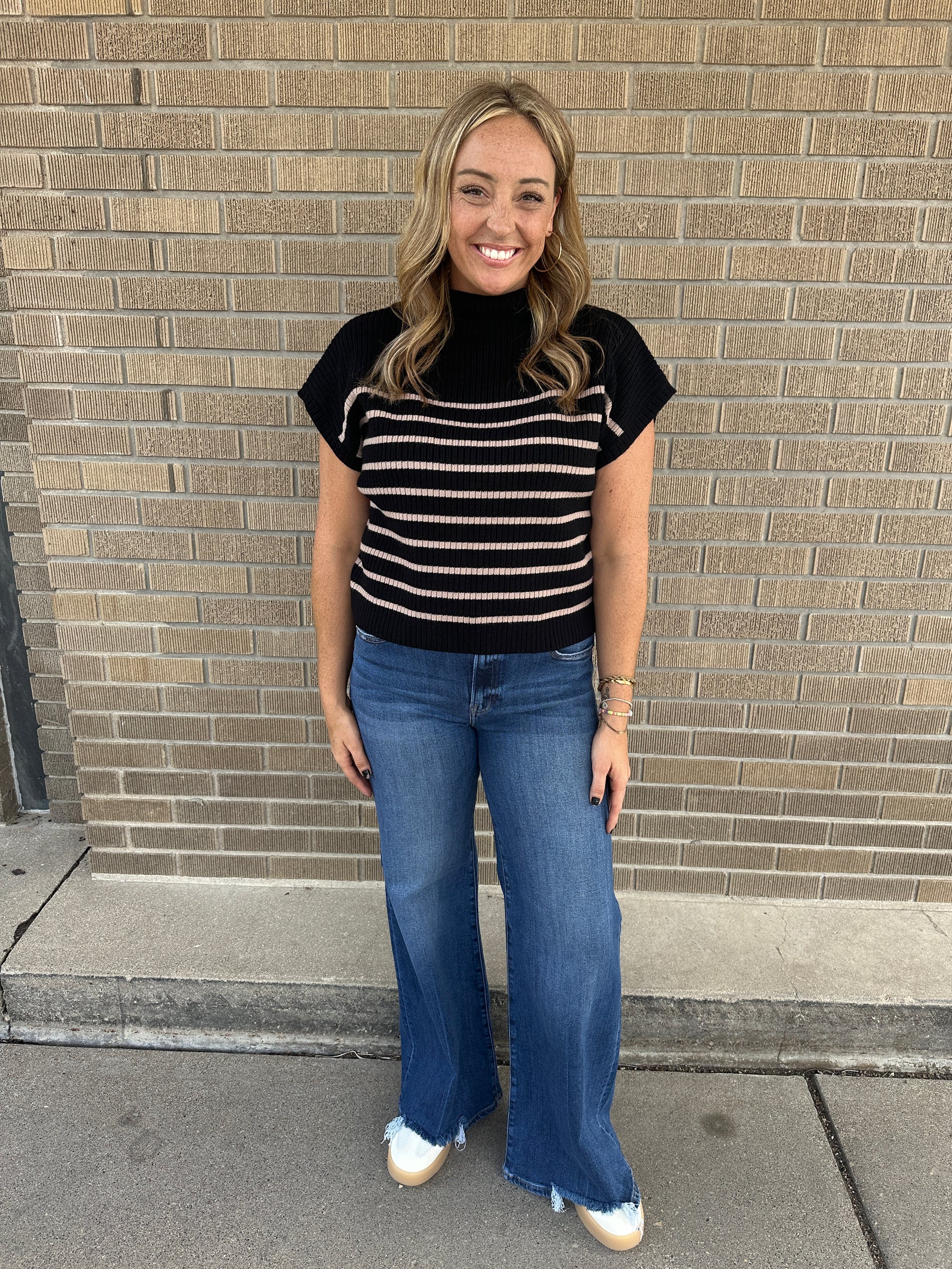 Neutrals Stripe Sweater