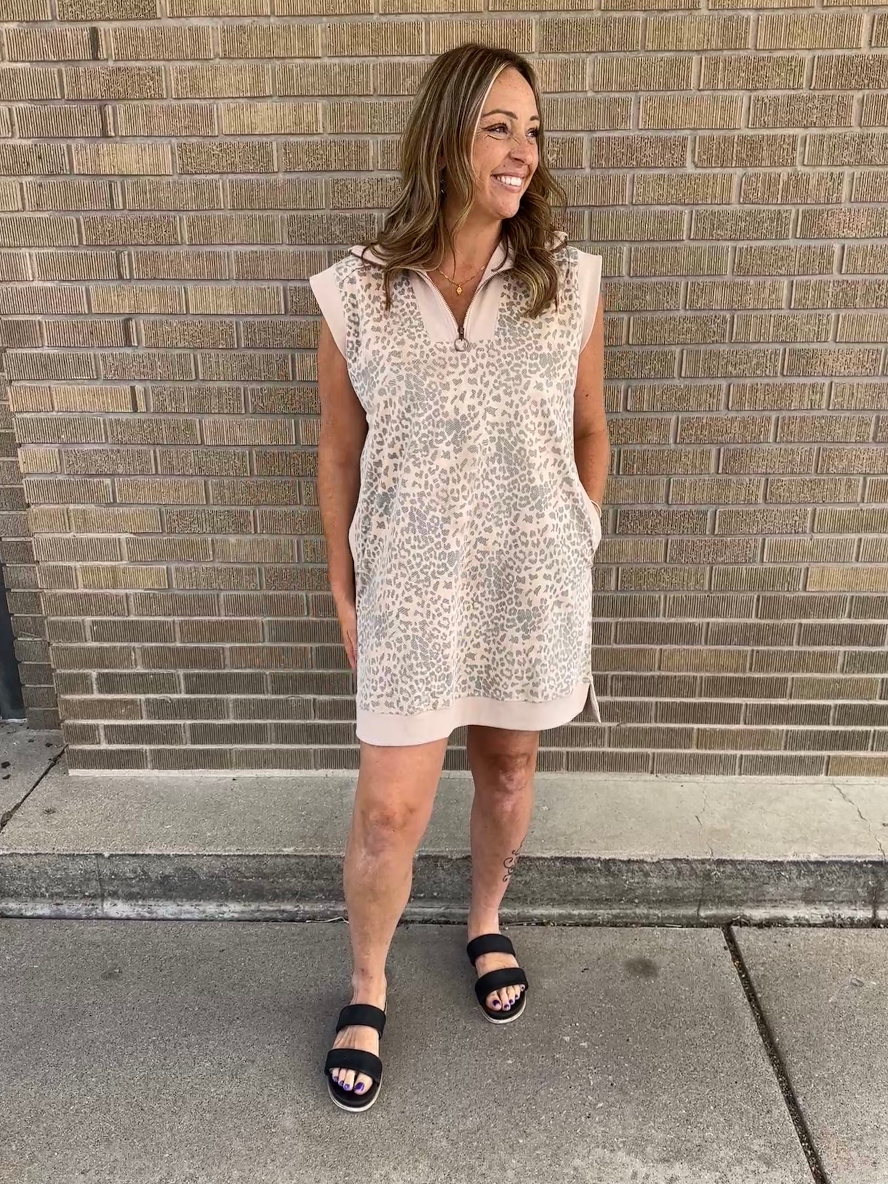 Lil Leopard Dress