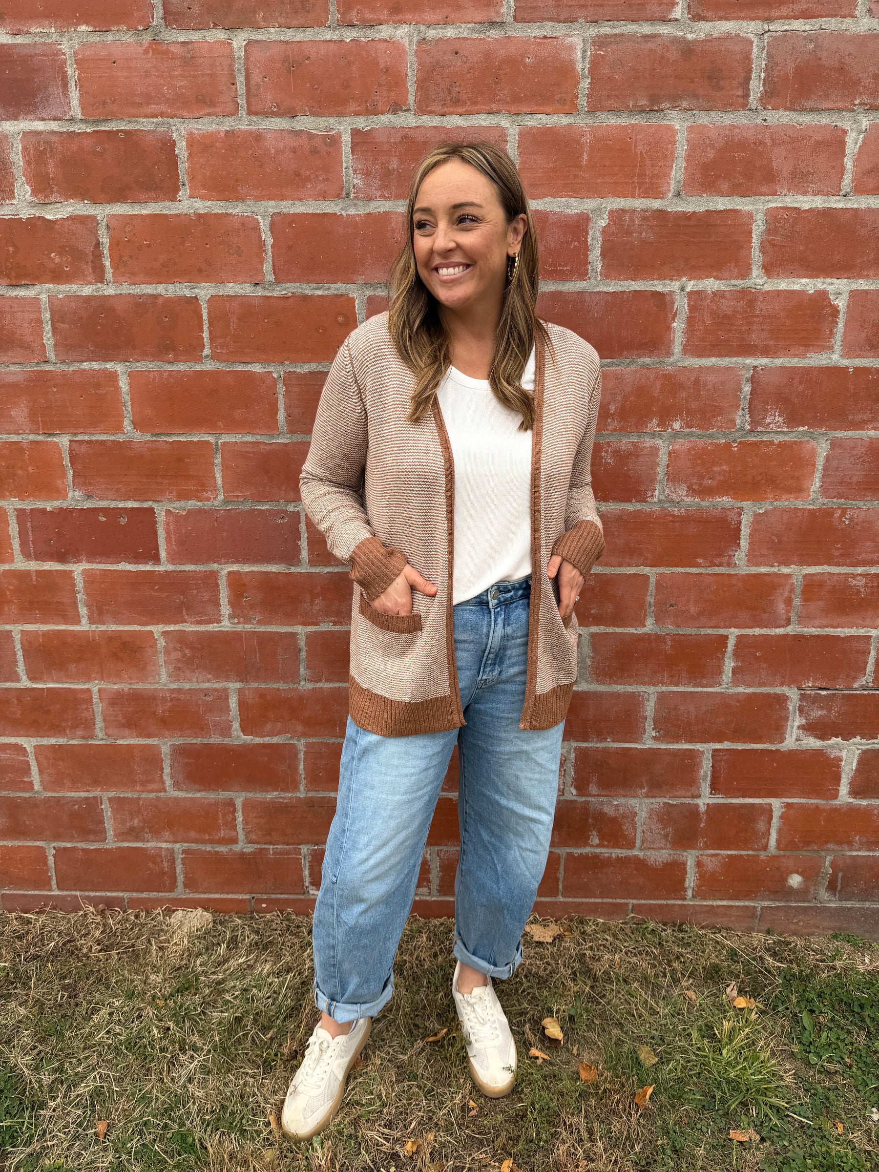 Perfect Camel Cardigan