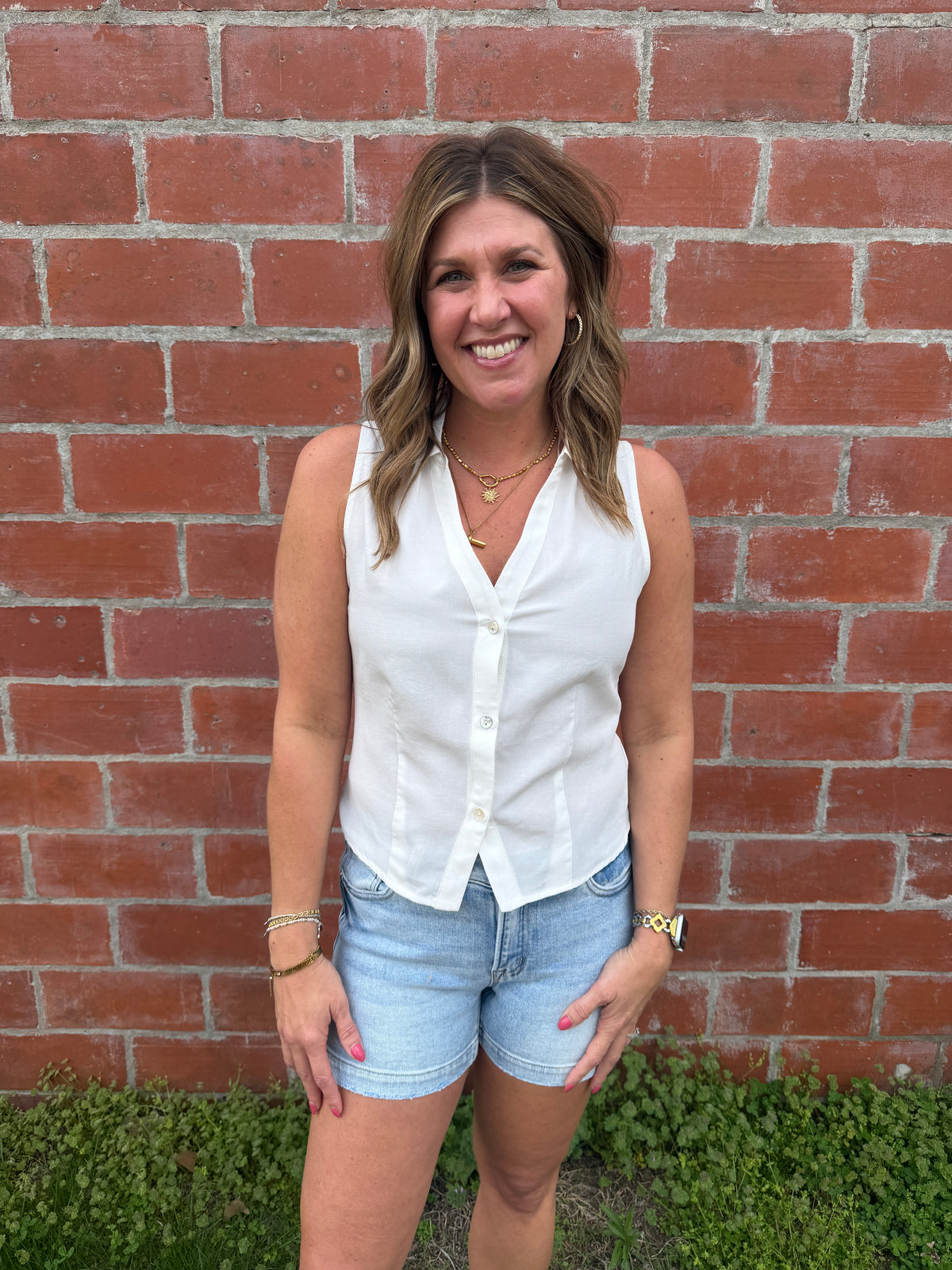 Biz after Five Tank - White