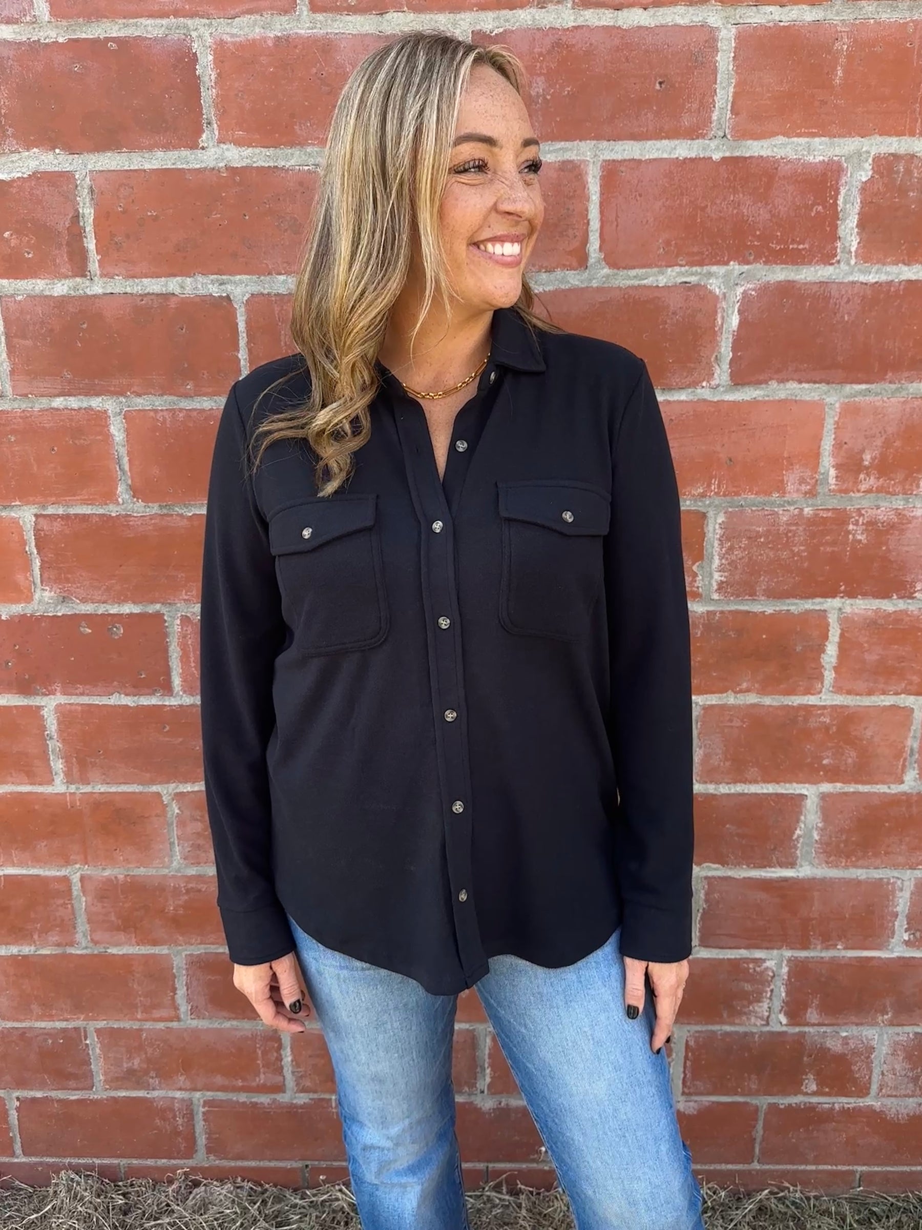 Lewis Top - Black