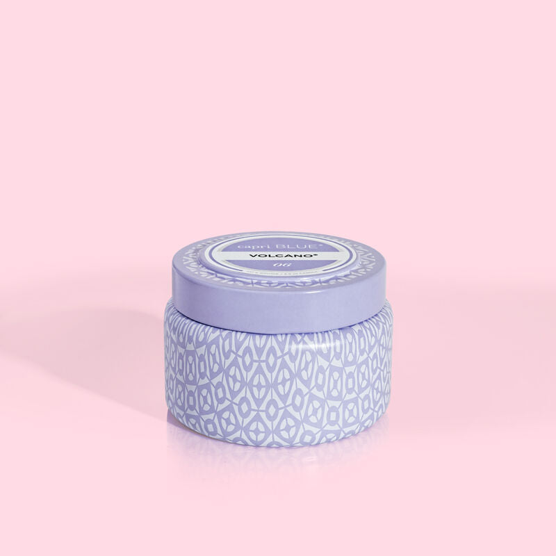 Travel Tin Volcano Candle - Digital Lavender