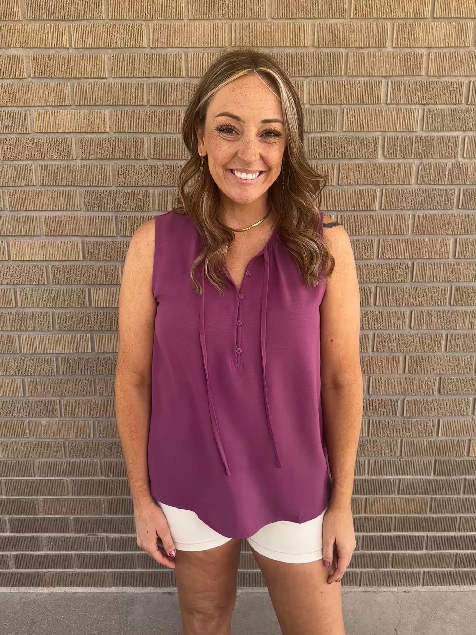 Pretty in Purple Tank