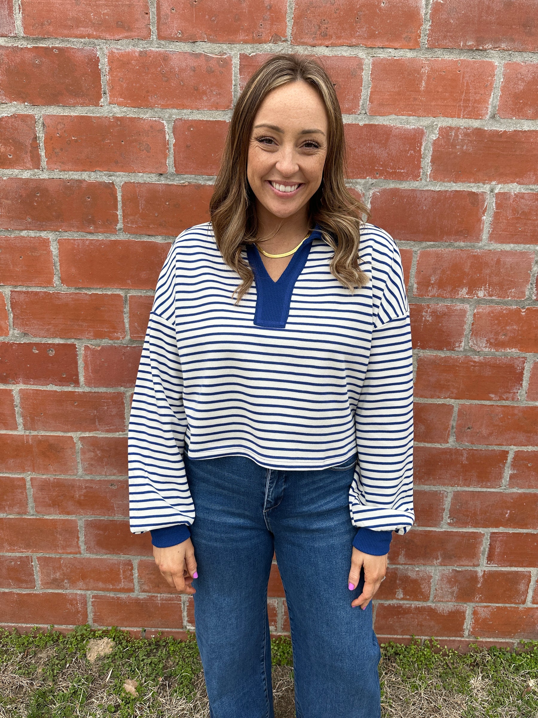 Royal Blue Pullover