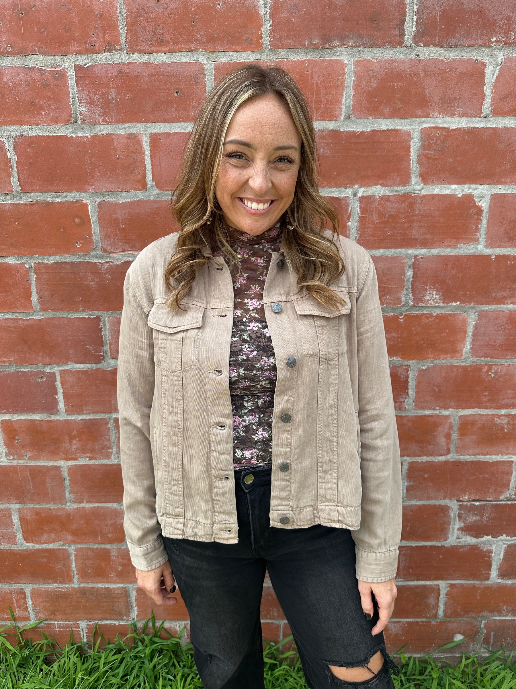 Jackie Jacket - Taupe
