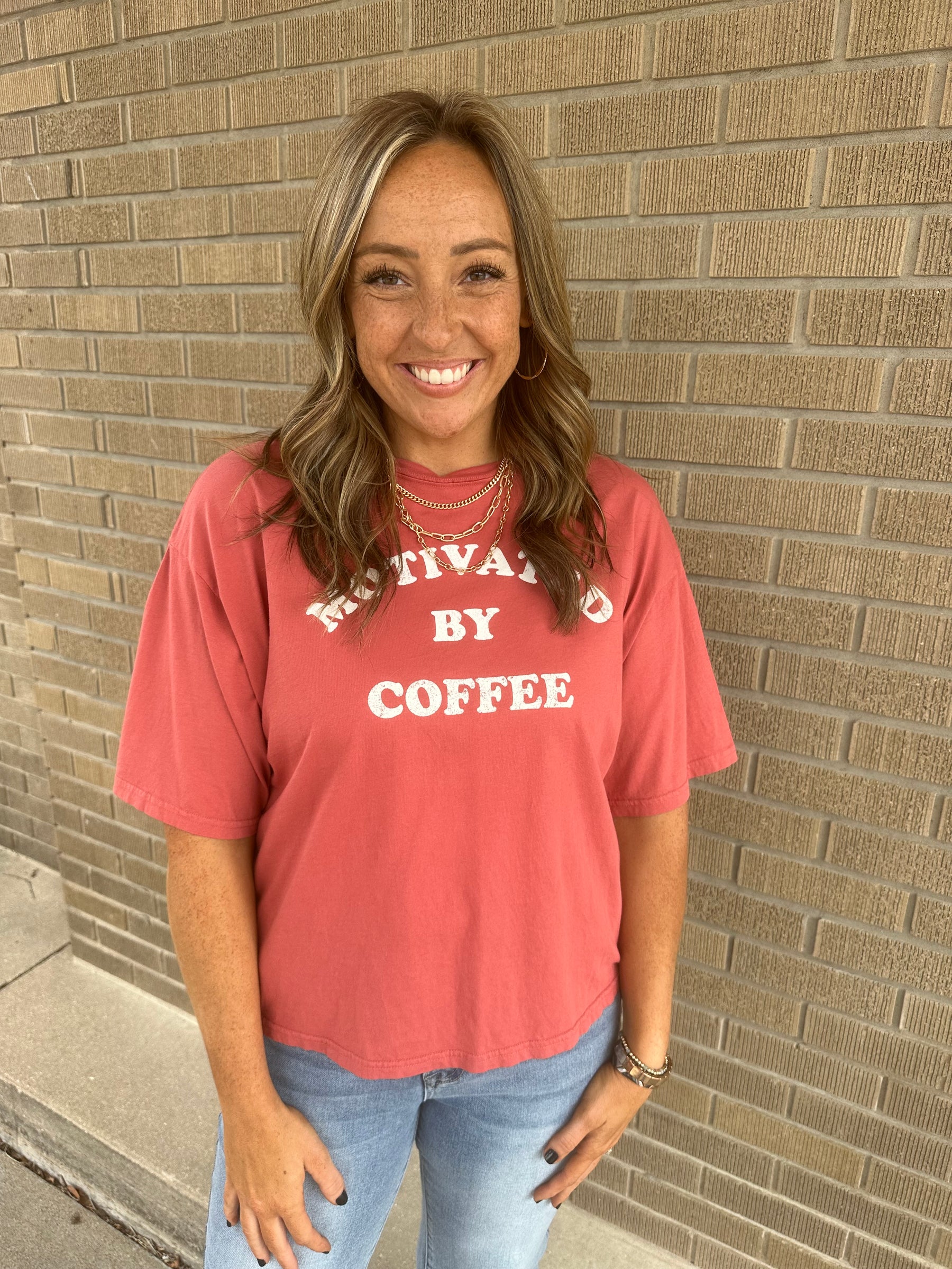Motivated By Coffee Tee