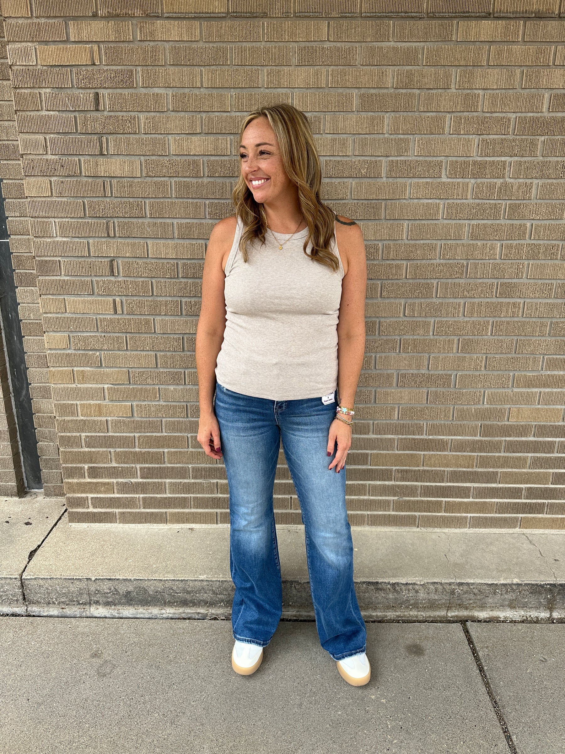 Edlin Tank - Taupe