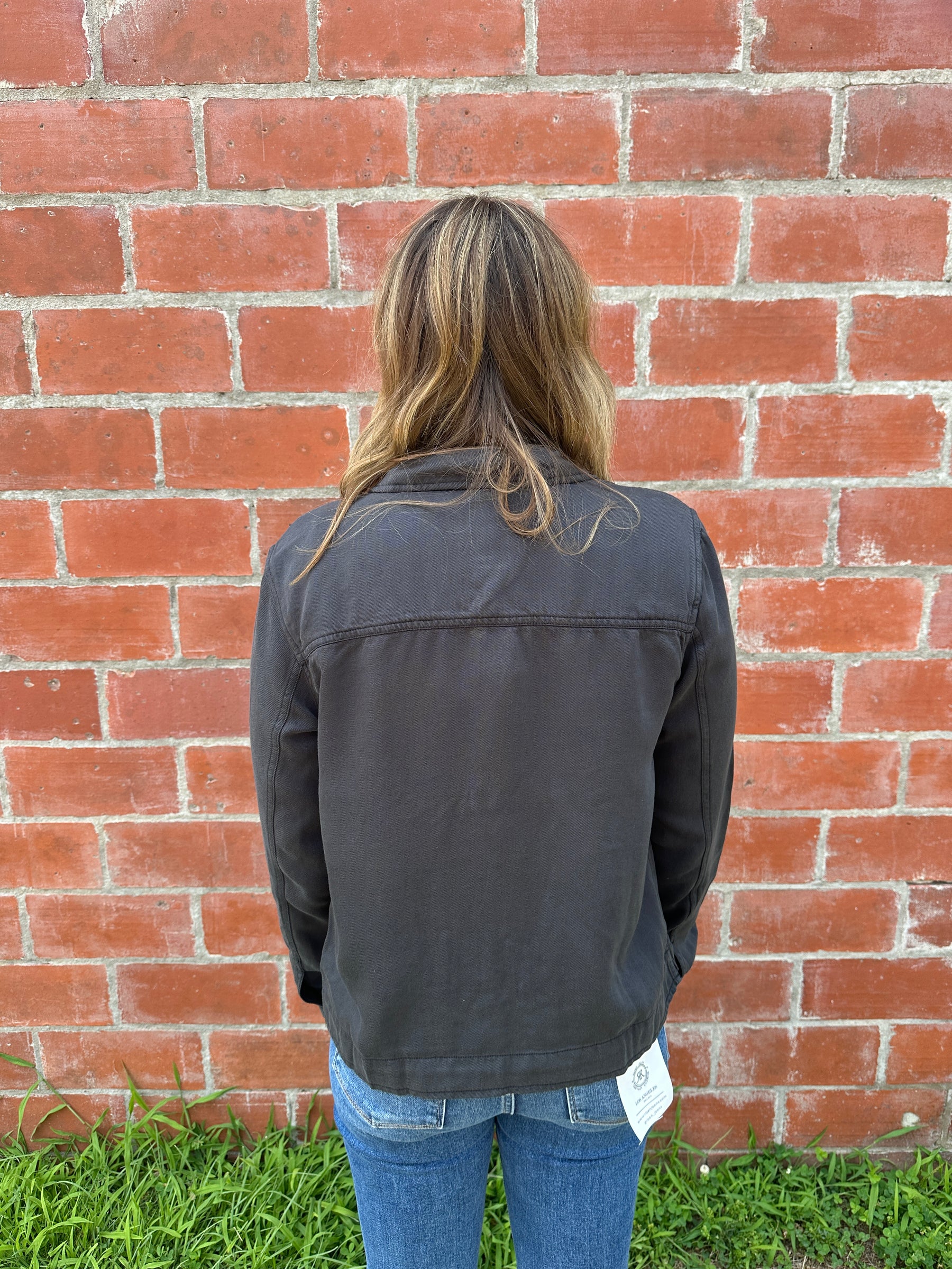 Jackie Jacket - Black Shadow