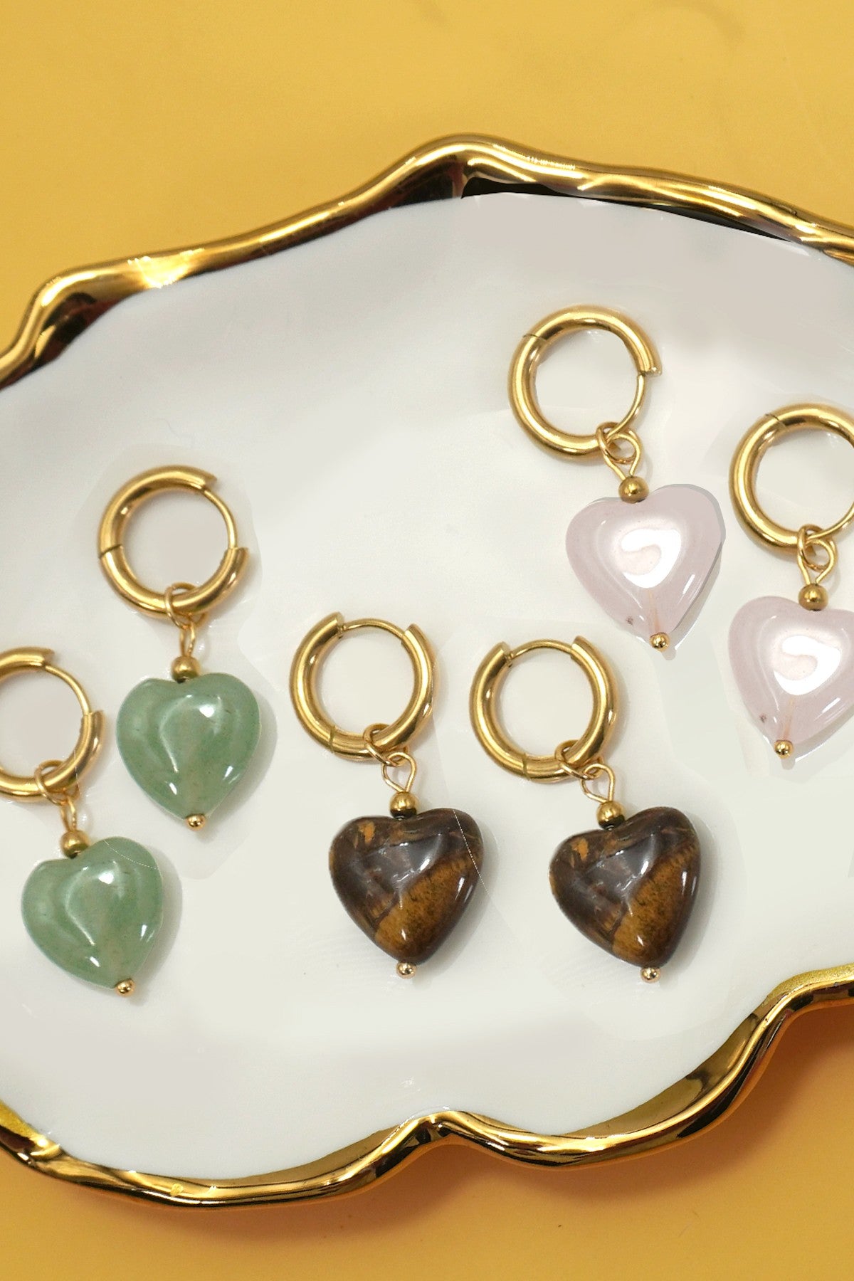 Natural Stone Huggies