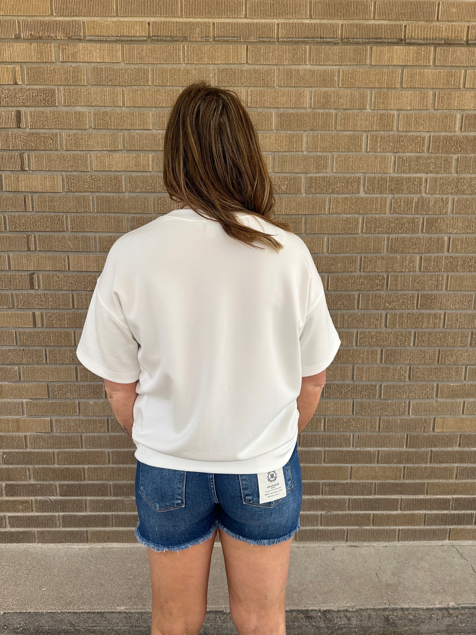 Buttery Soft Modal Tee - Cream