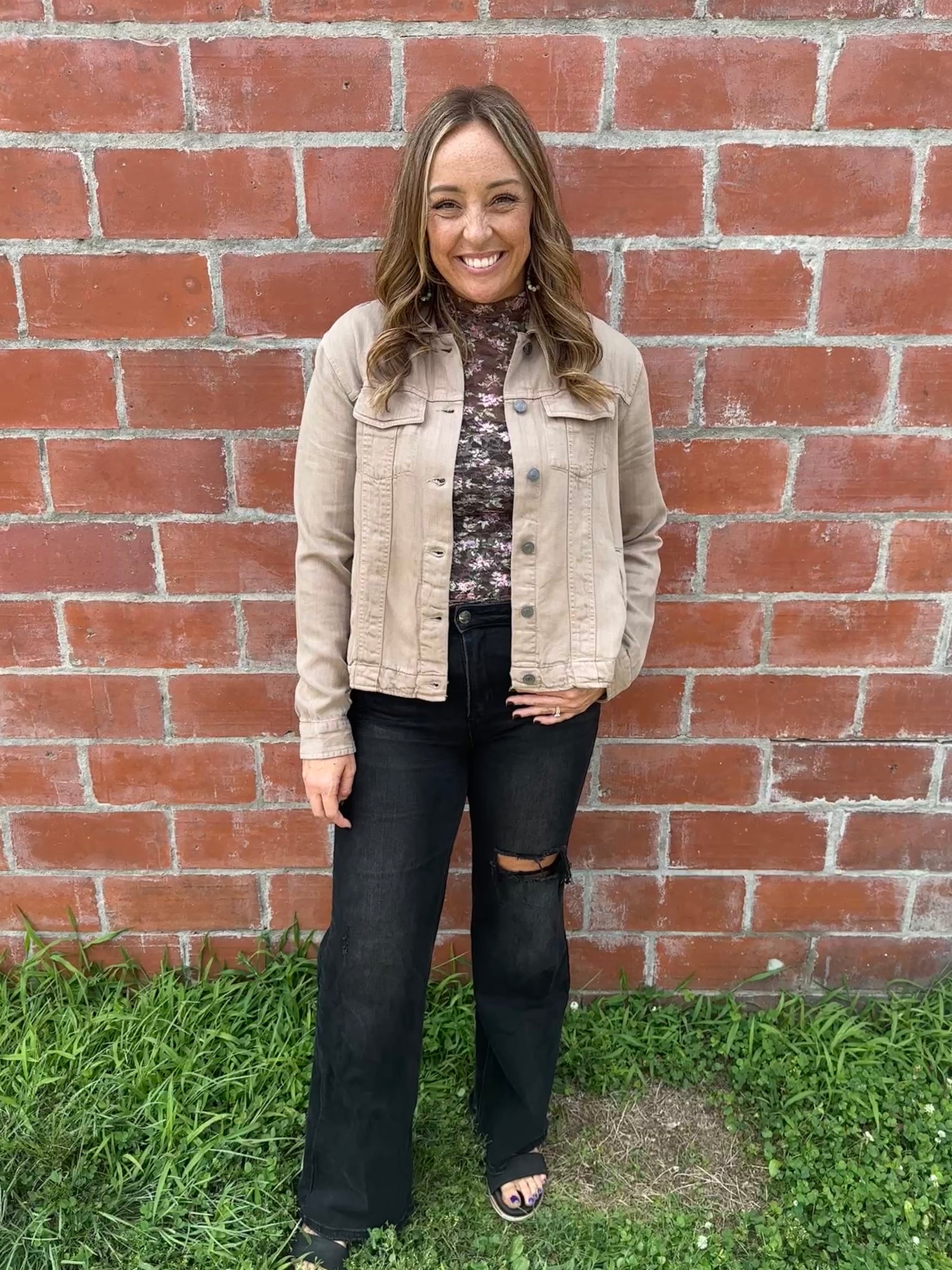 Jackie Jacket - Taupe