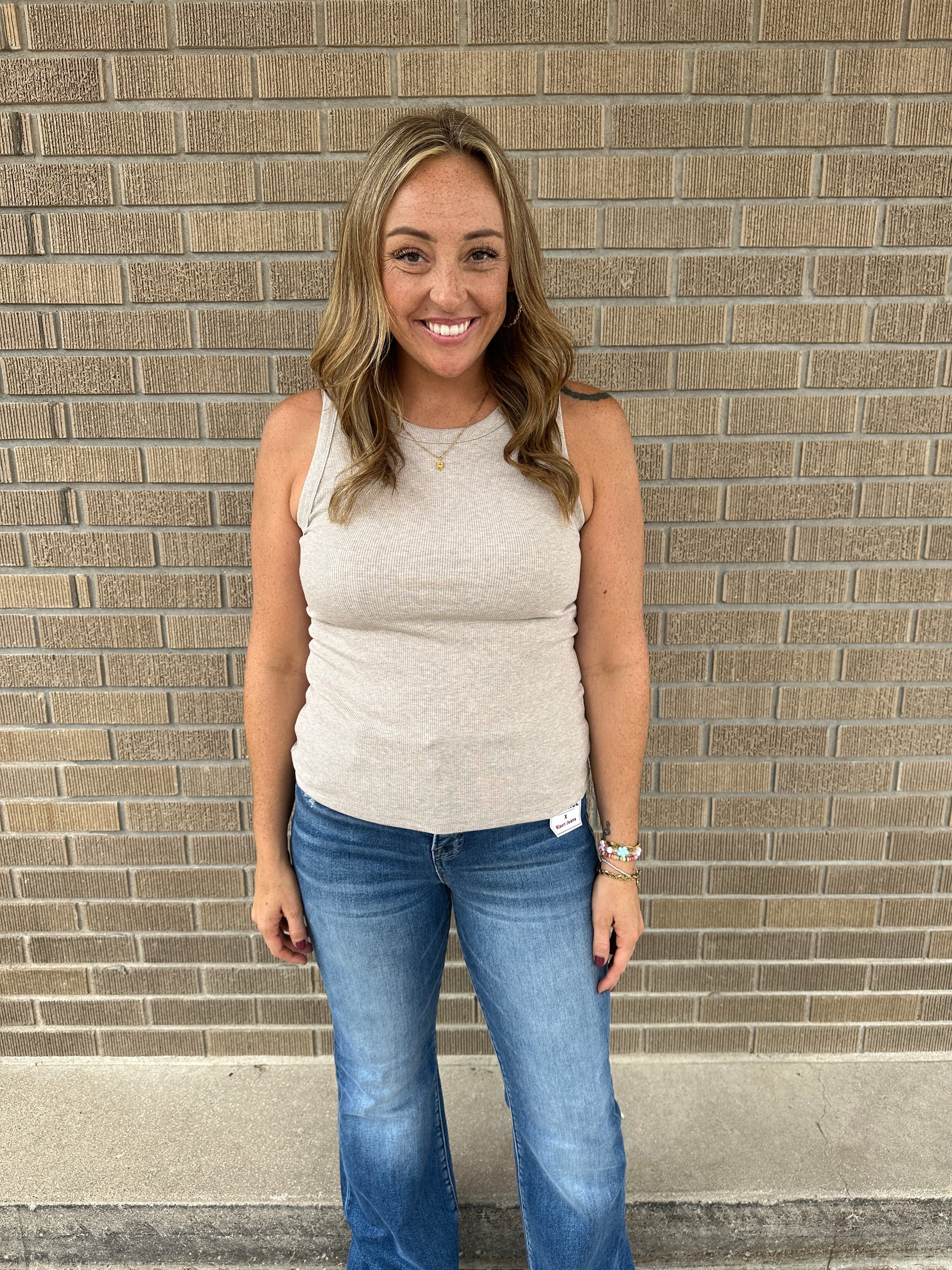 Edlin Tank - Taupe