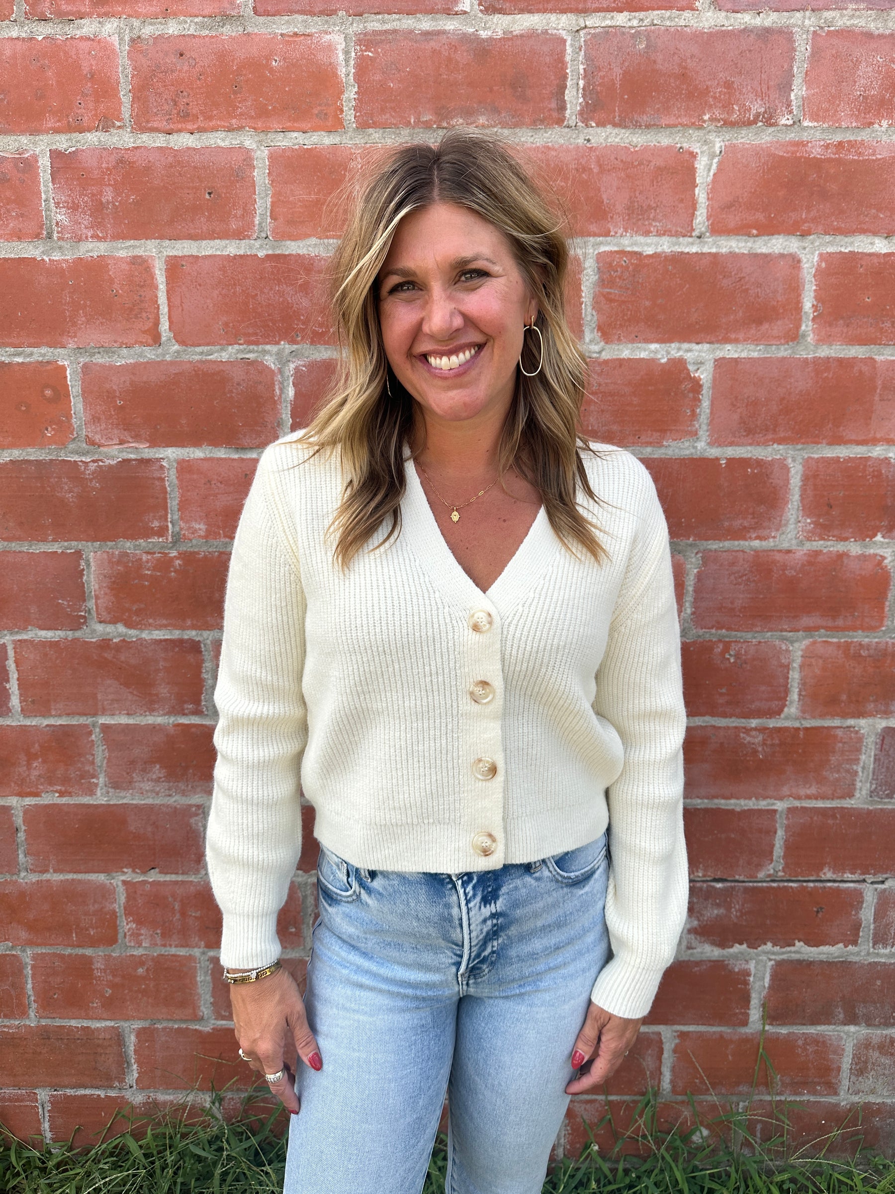 Sweetest Ivory Cardigan