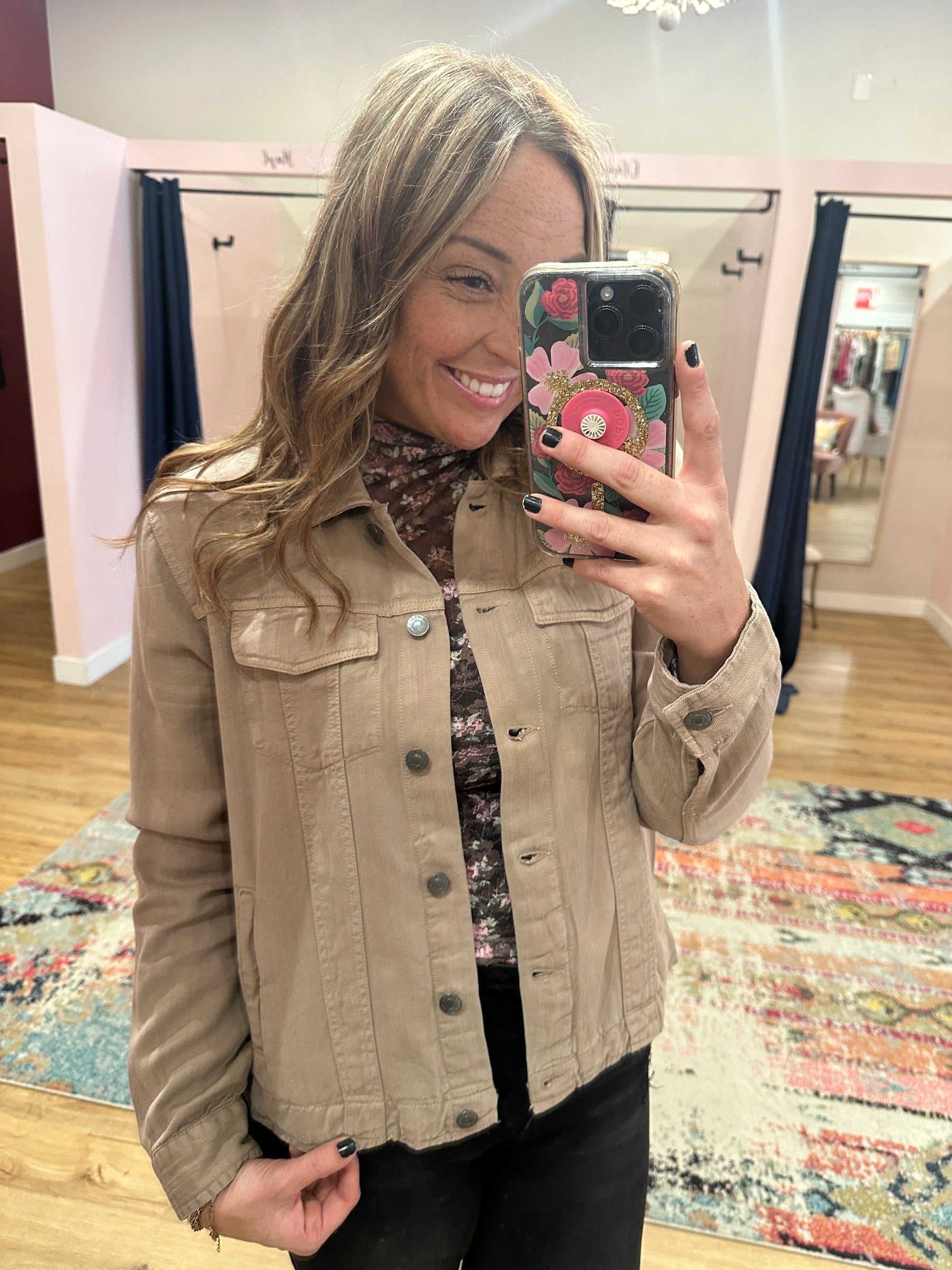Jackie Jacket - Taupe