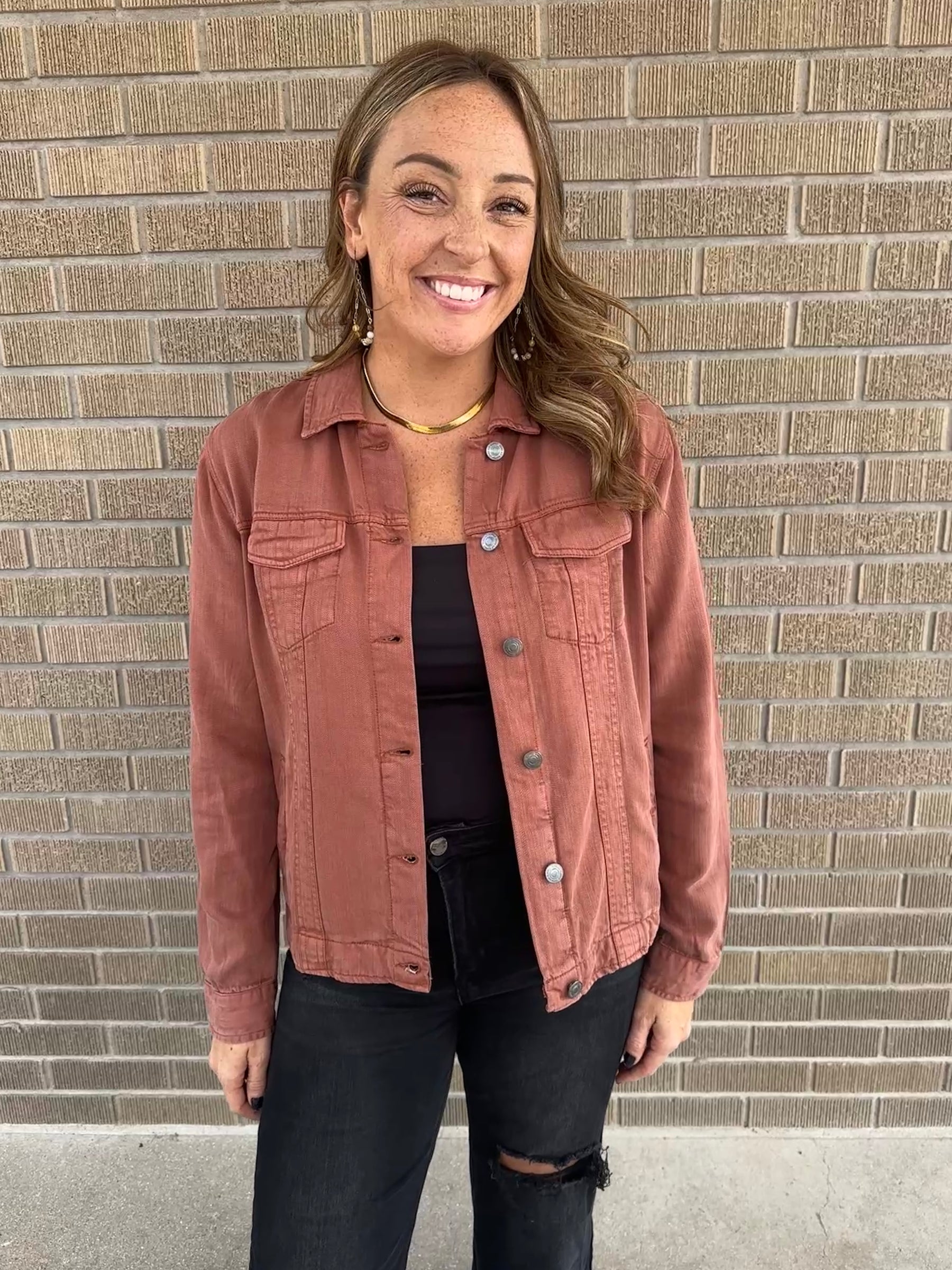 Jackie Jacket - Rustic Brown