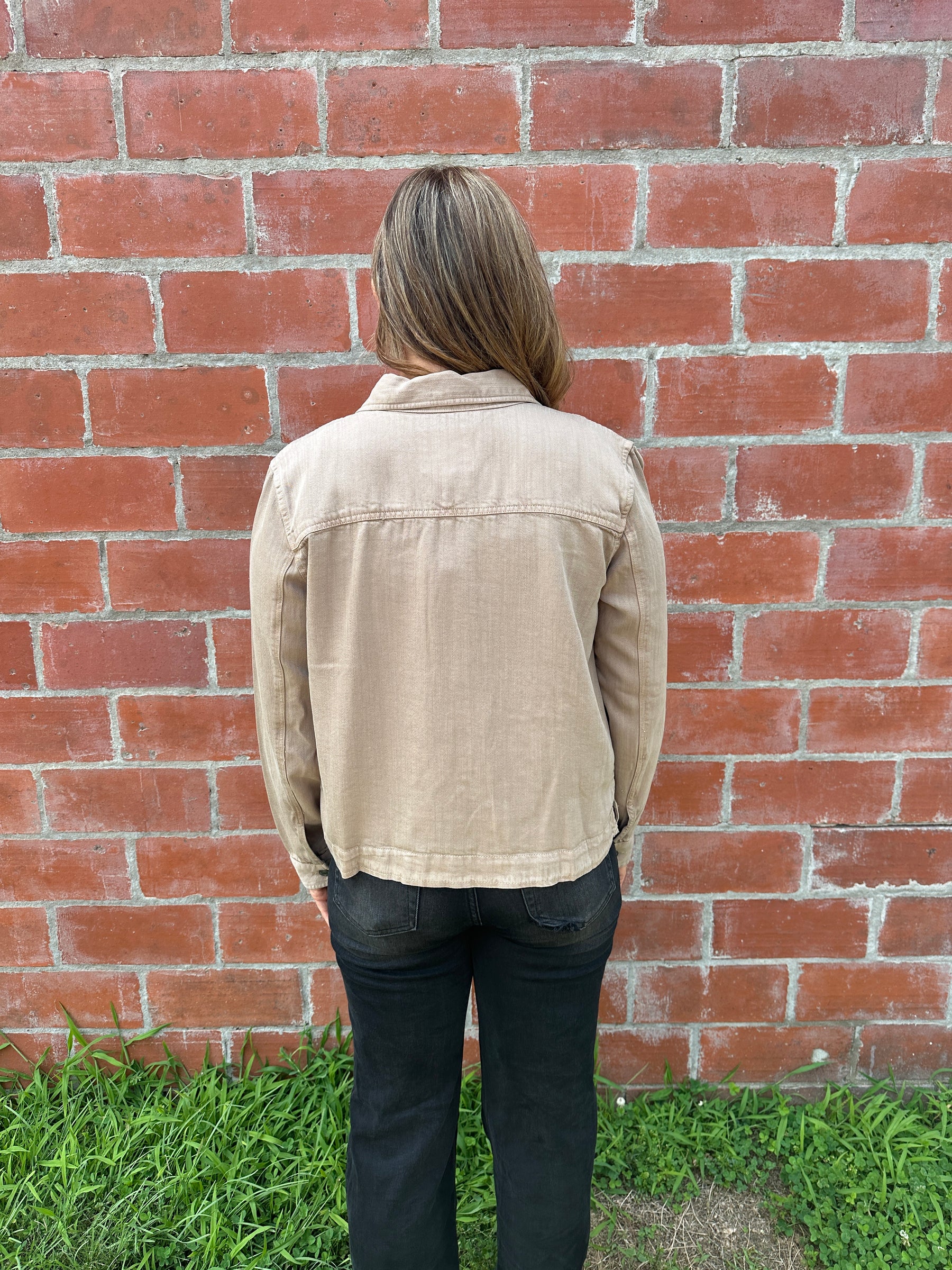 Jackie Jacket - Taupe