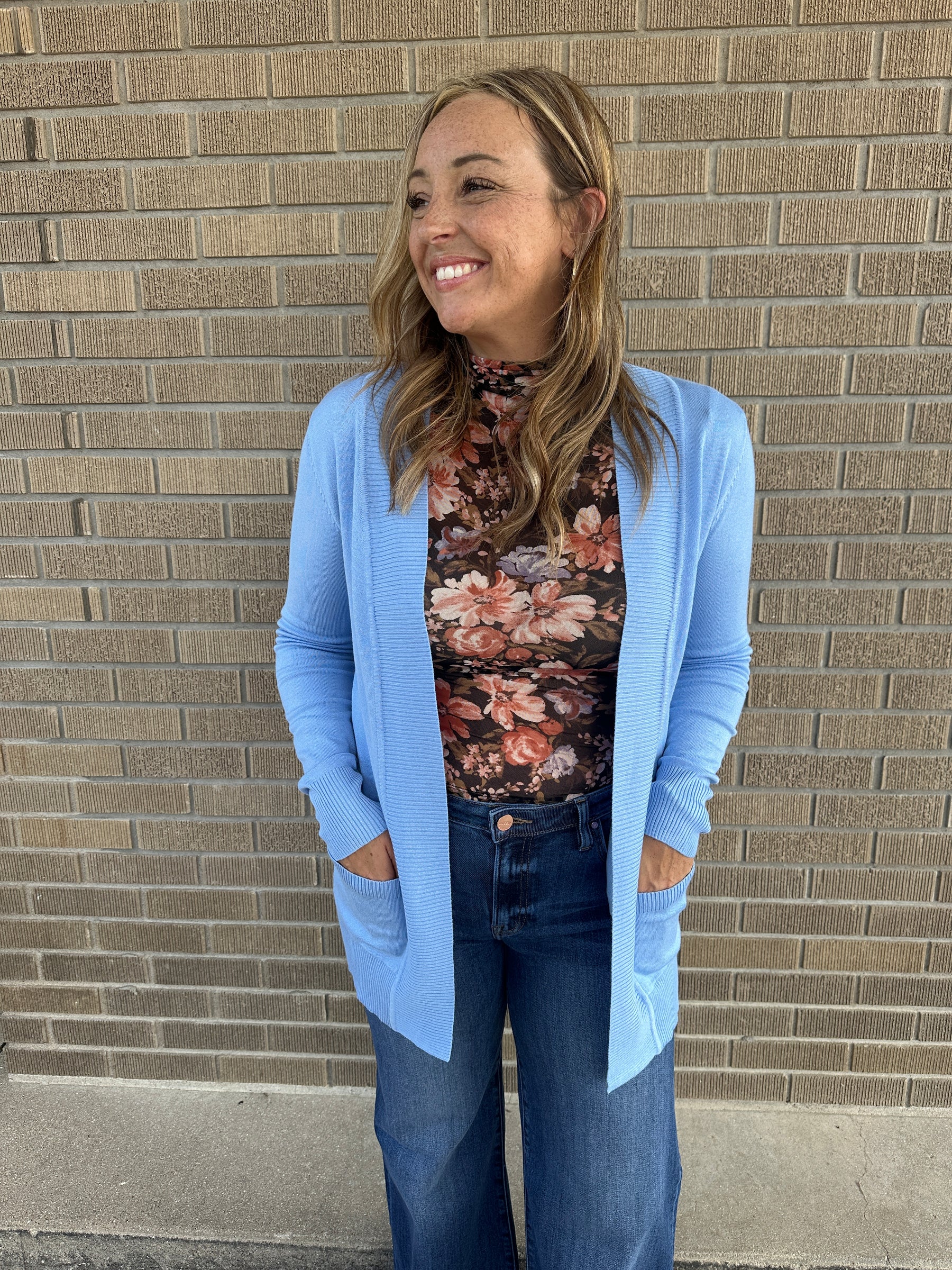 OG Rooted Cardigan - Blue