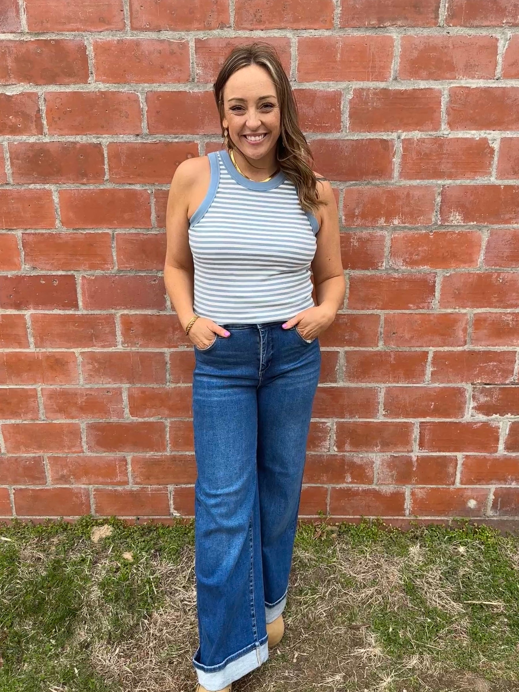 That One Stripe Tank