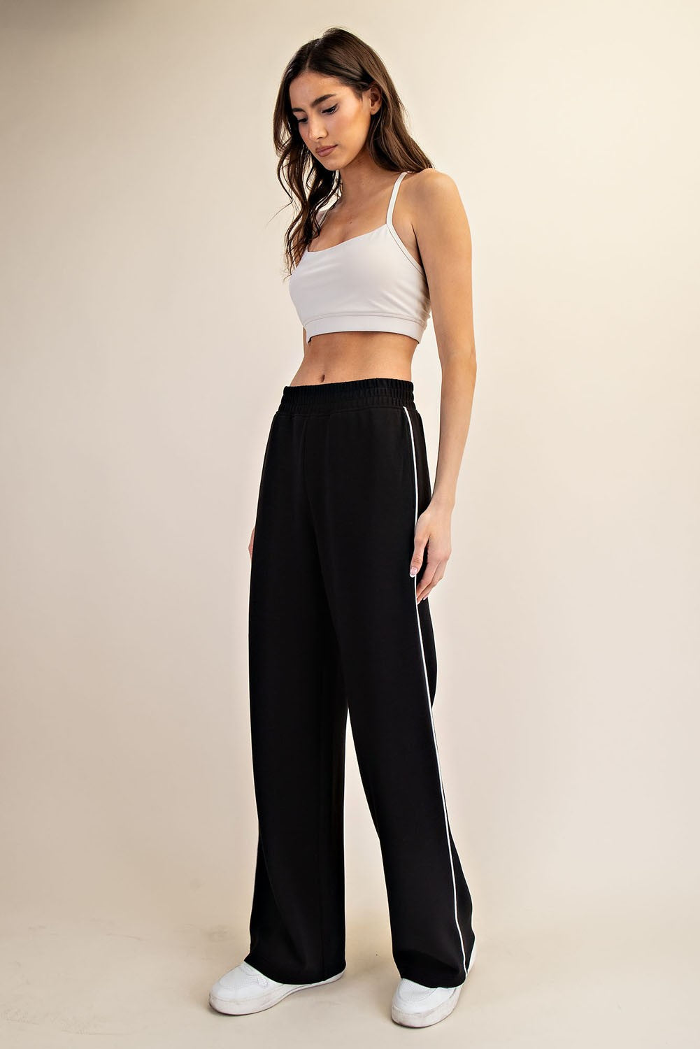 Chill Girl Modal Pants - Black