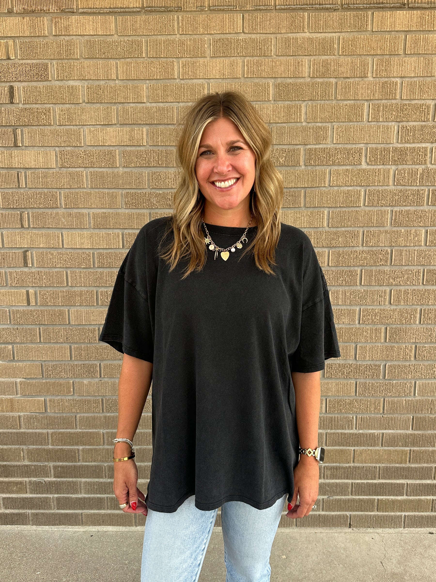 Thee Oversized Tee - Black