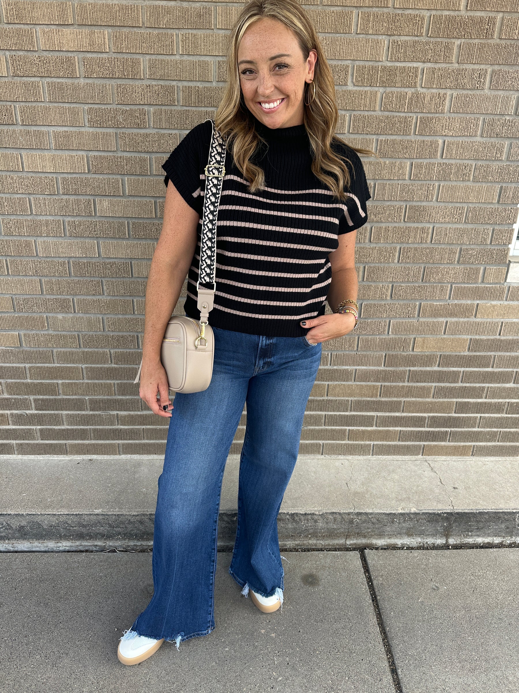 Neutrals Stripe Sweater
