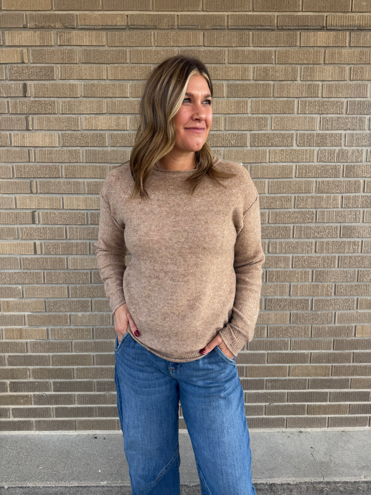 Mocha Knit Sweater