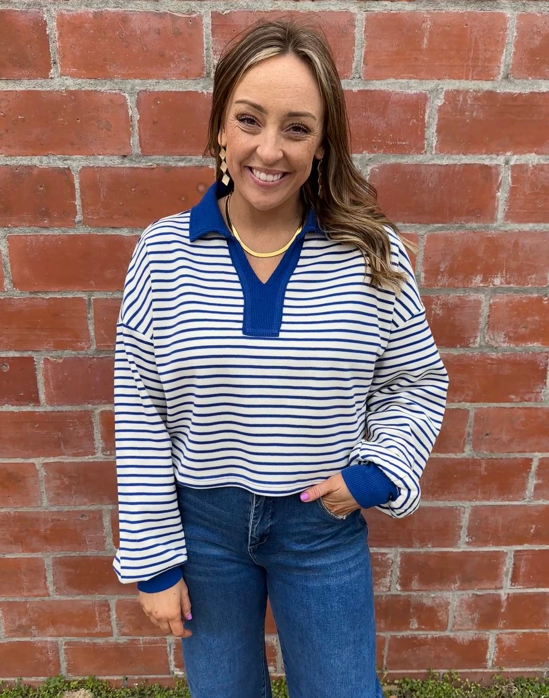 Royal Blue Pullover