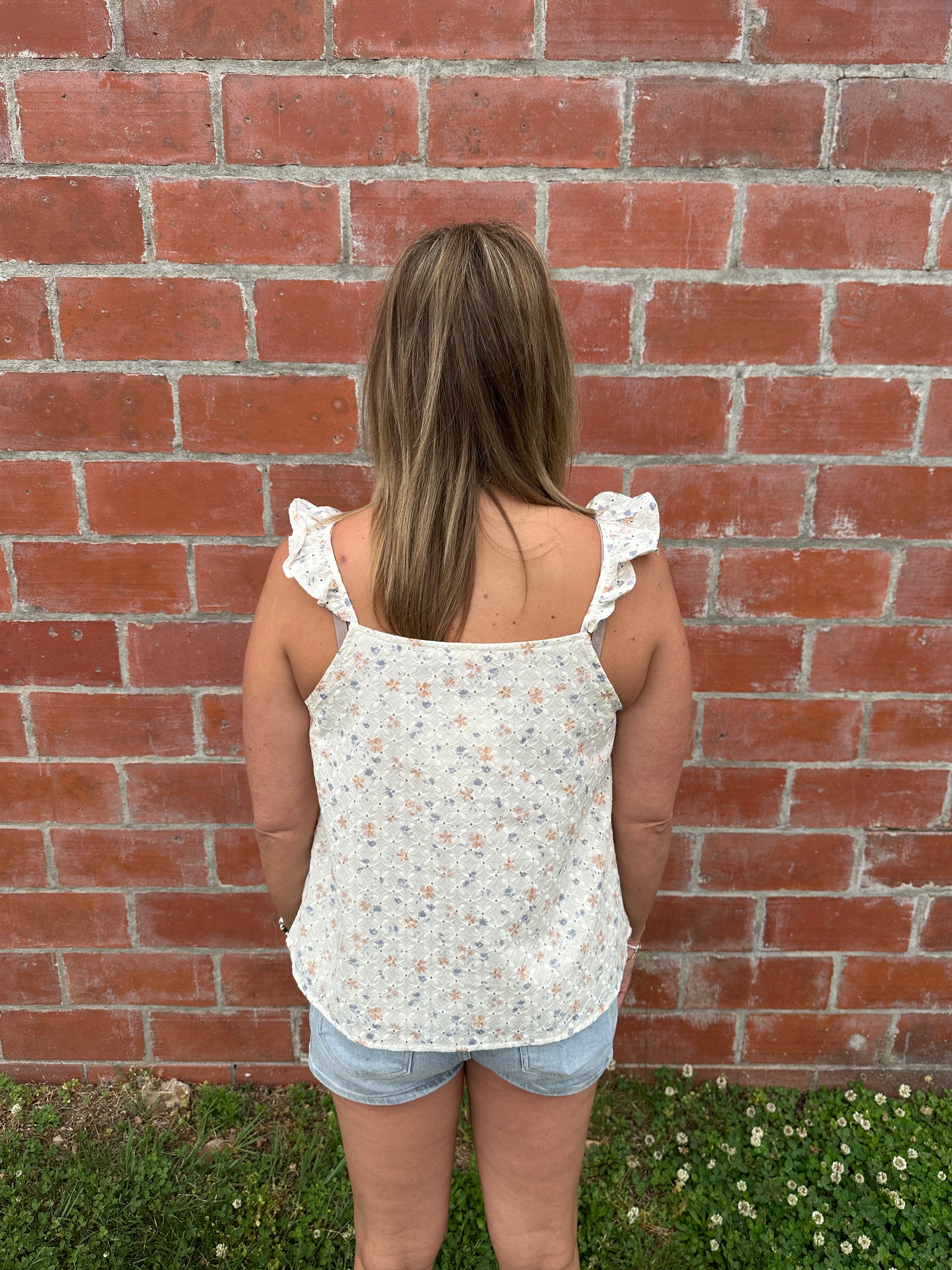 Dainty Floral Tank