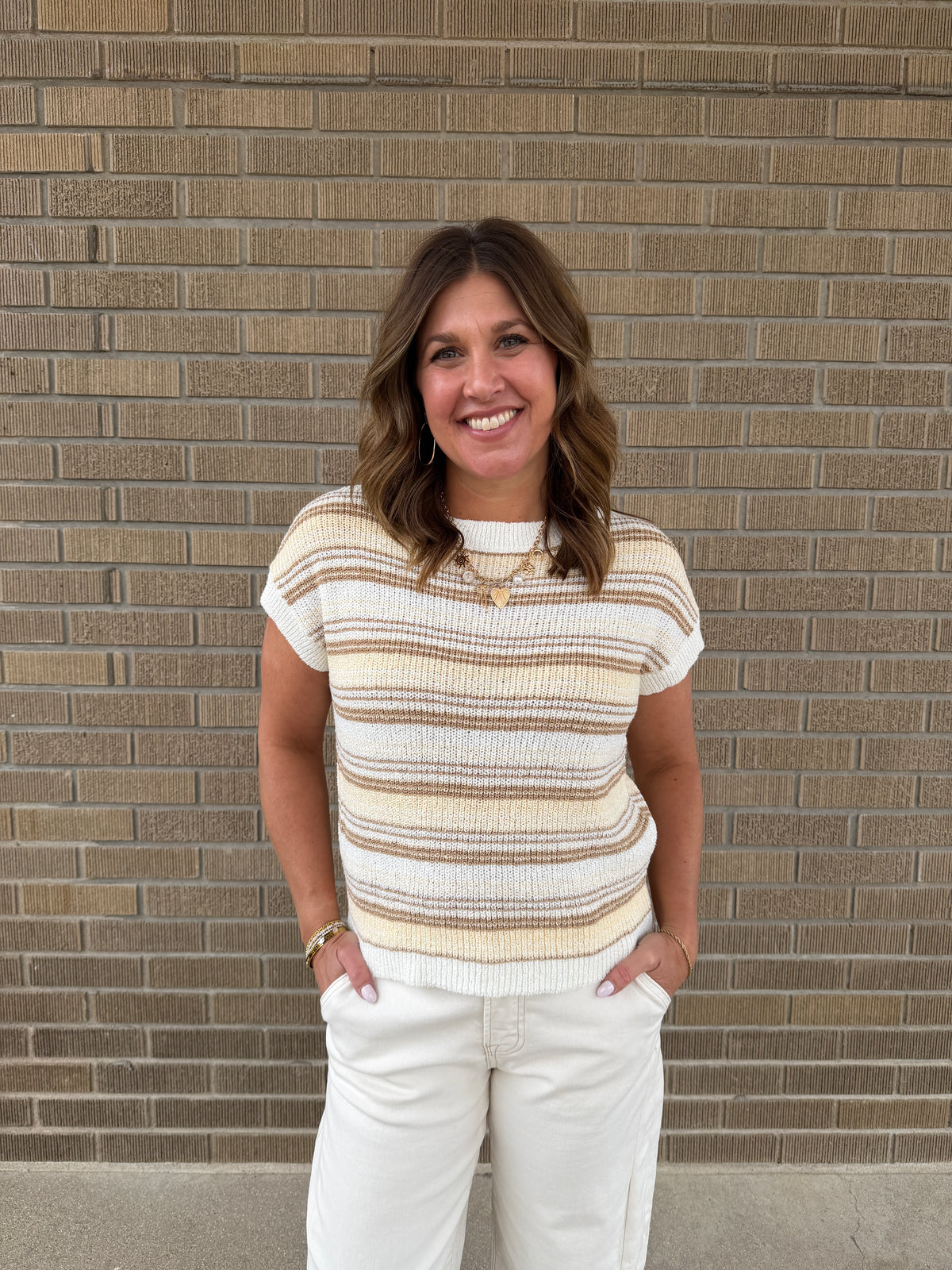 Lightweight Stripe Sweater