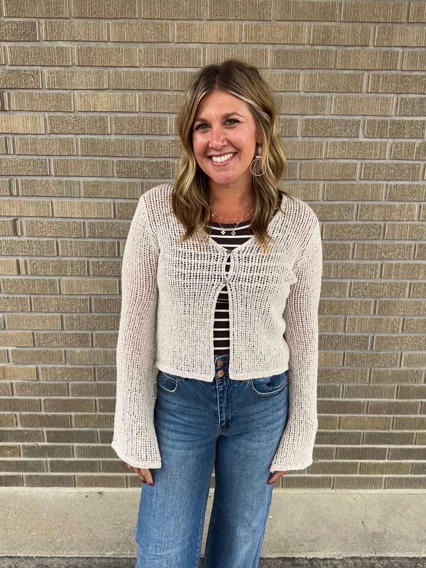 Sweetest Crochet Cardigan