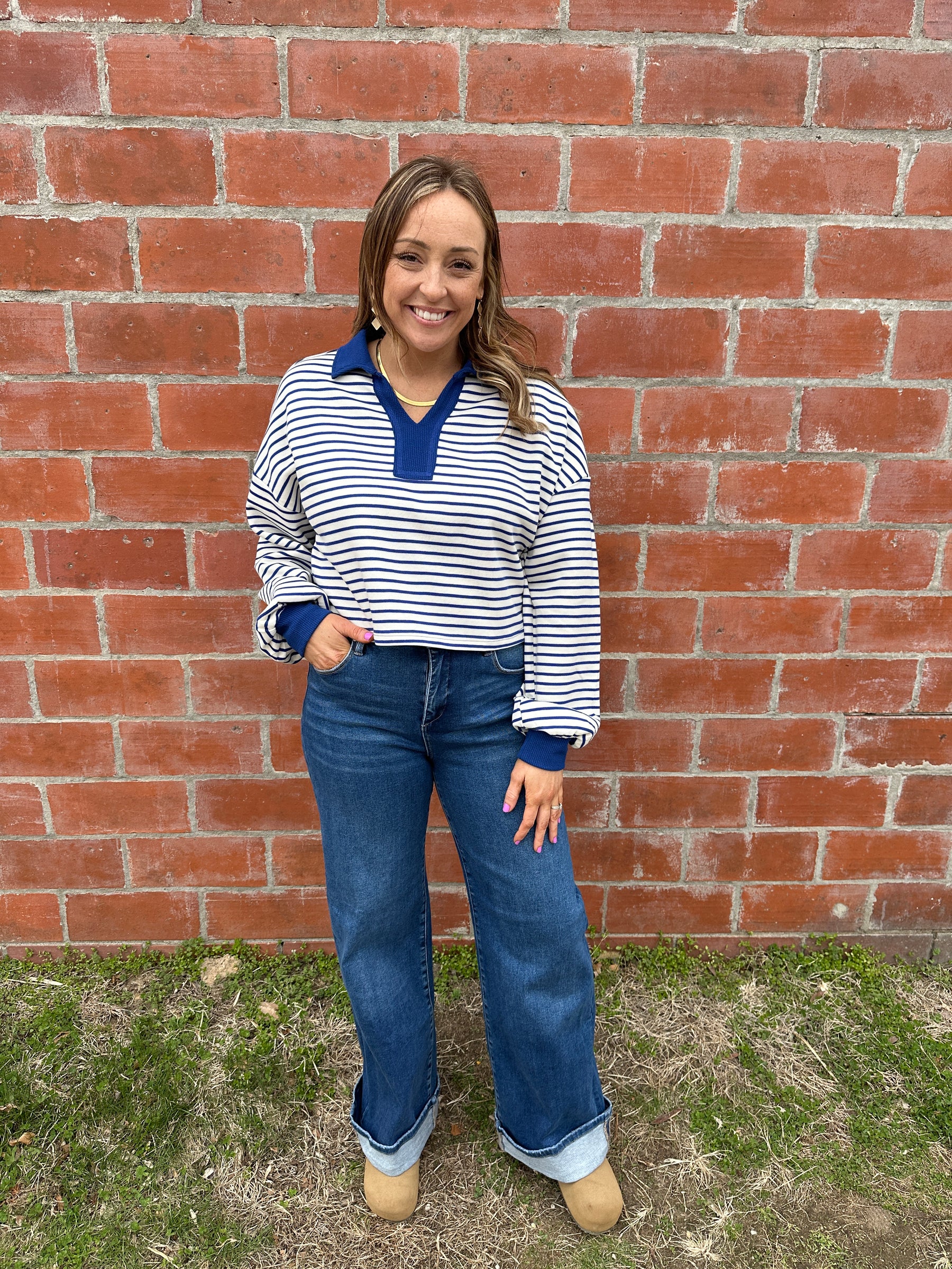 Royal Blue Pullover