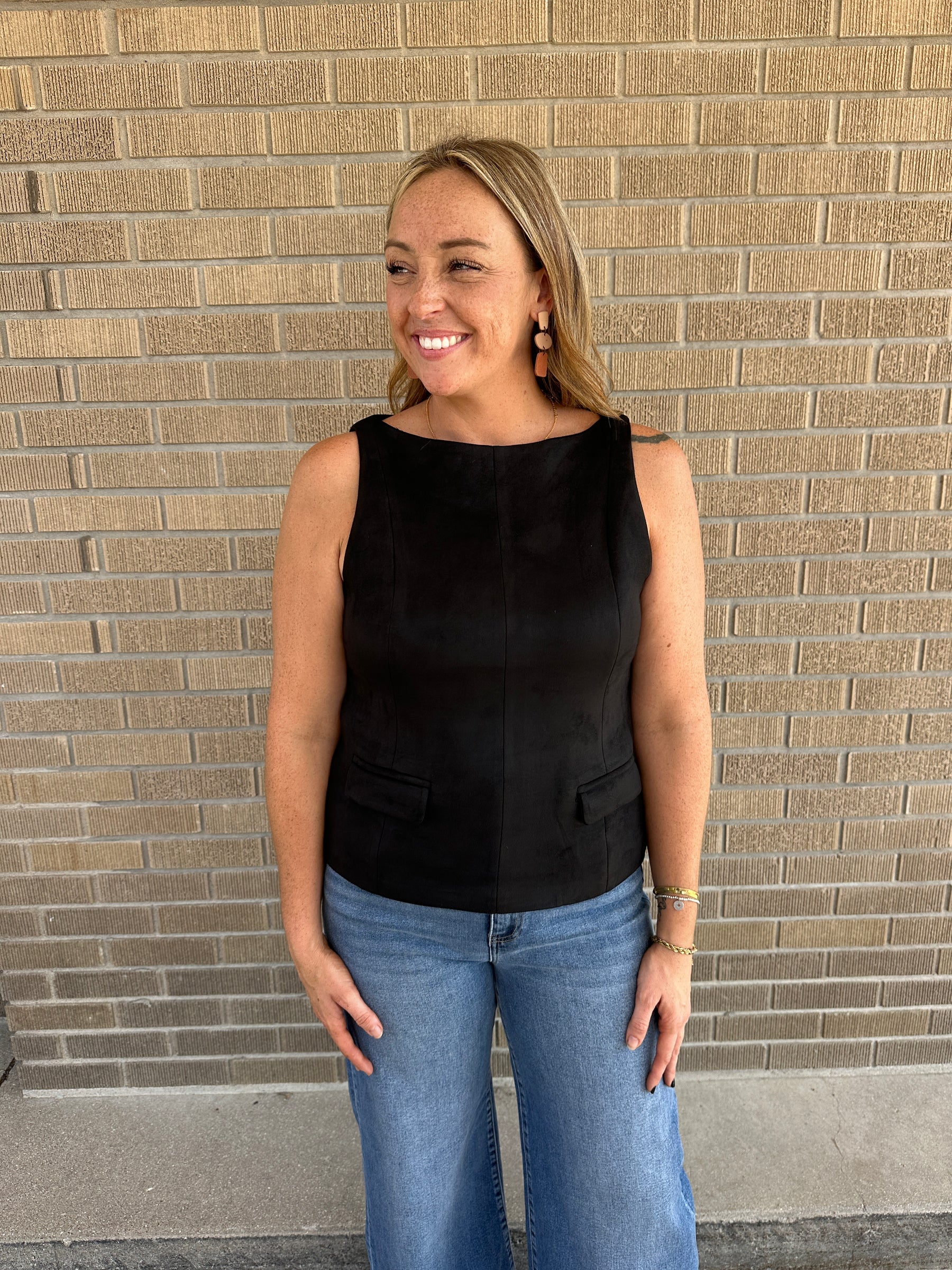 Silky Soft Black Top