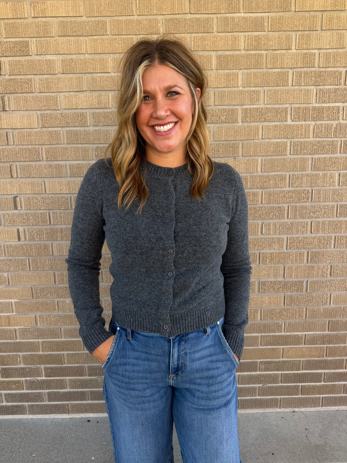 Charcoal Cloud Cardi