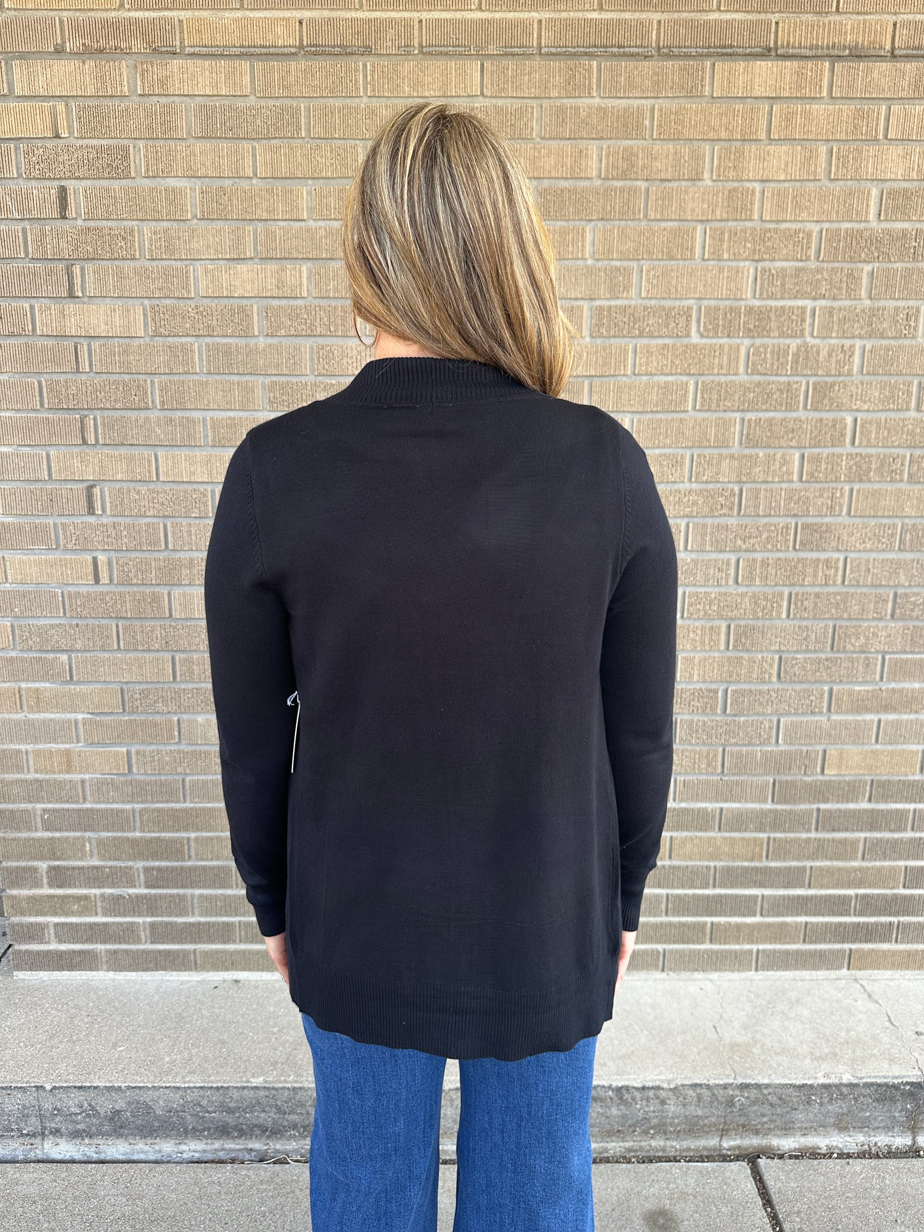 OG Rooted Cardigan - Black