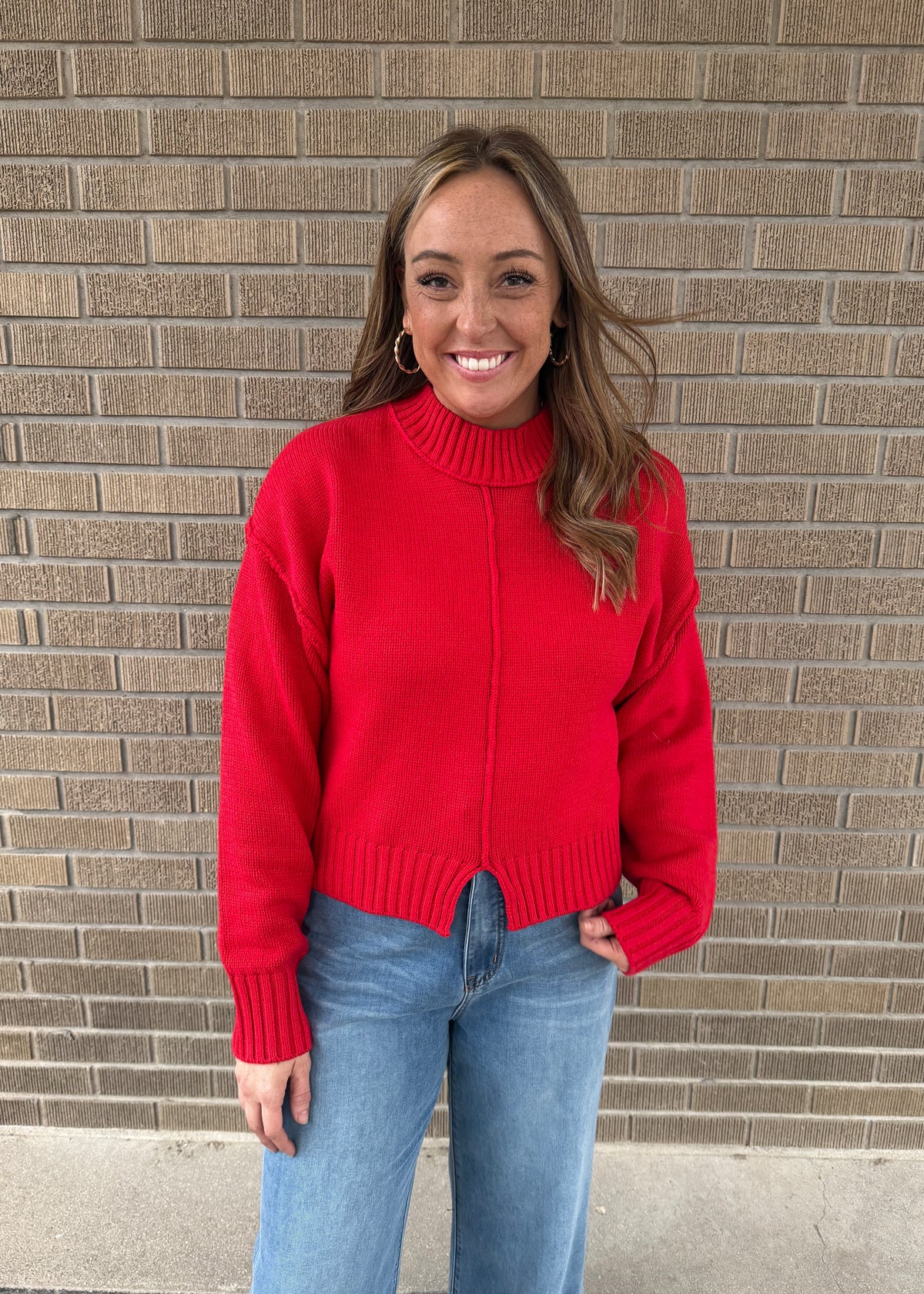Bold as Love Red Sweater