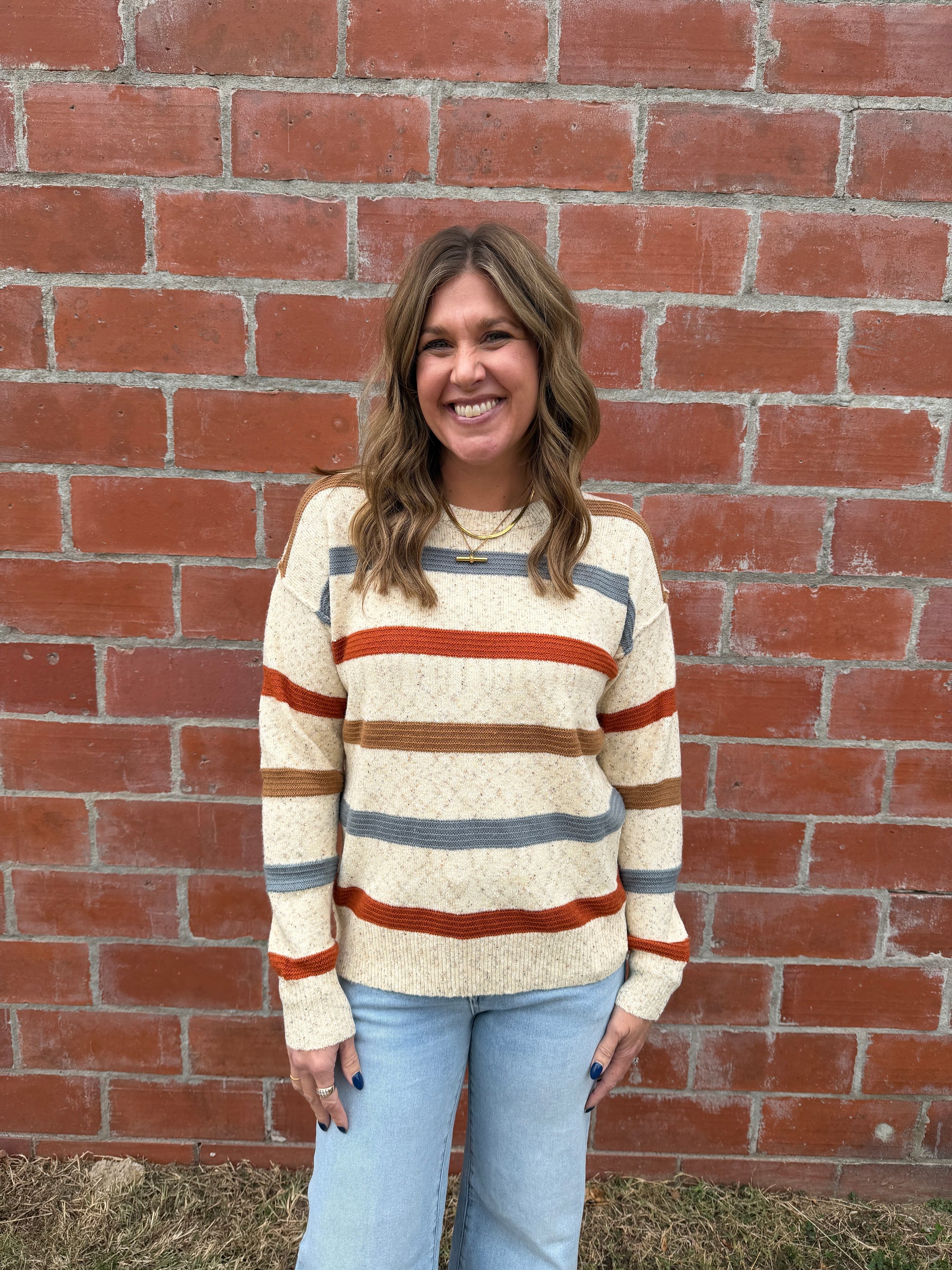 Perfect Multicolor Stripe Sweater